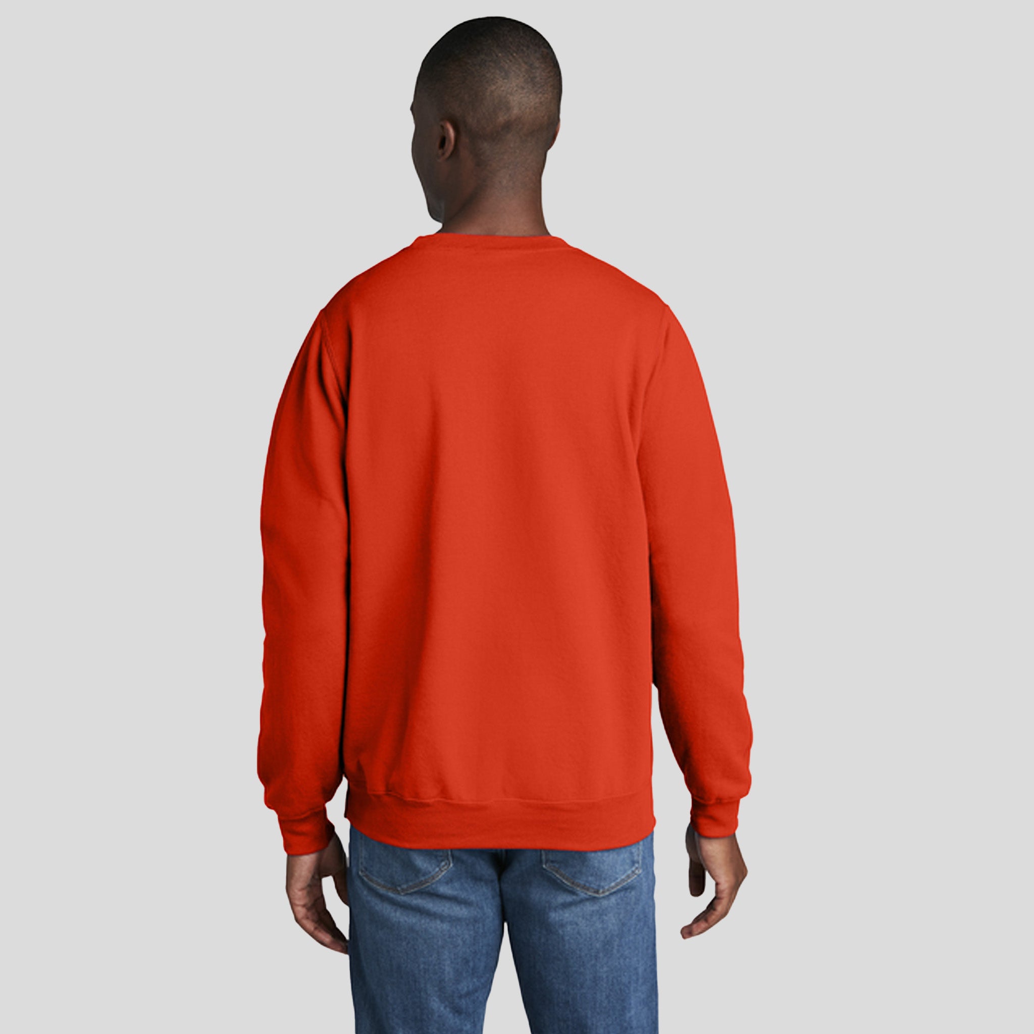 Core Fleece Crewneck Sweatshirt | Orange