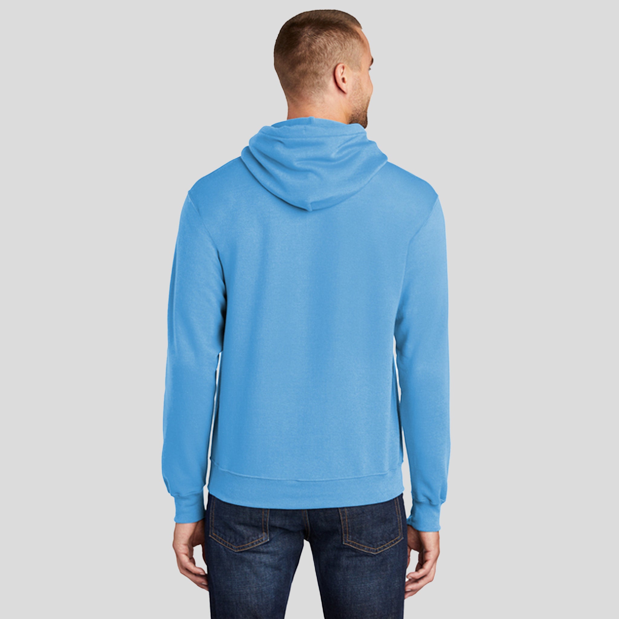 Core Fleece Pullover Hooded Sweatshirt | Aquatic Blue
