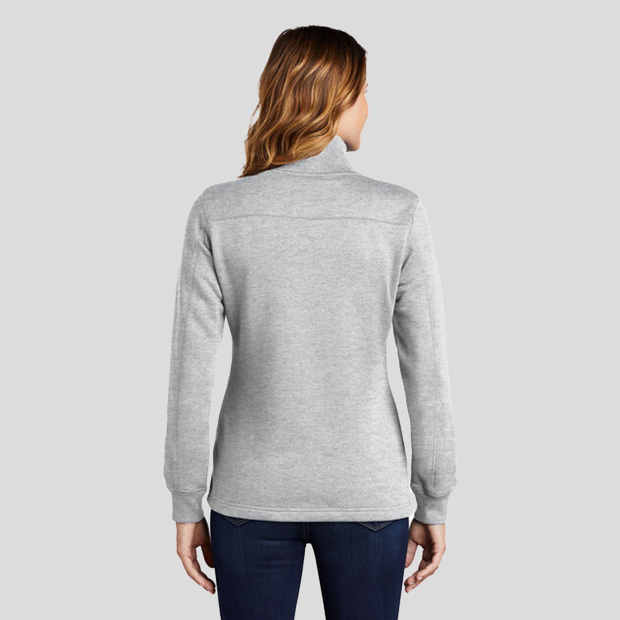 Women's 1/4-Zip Sweatshirt | Athletic Heather