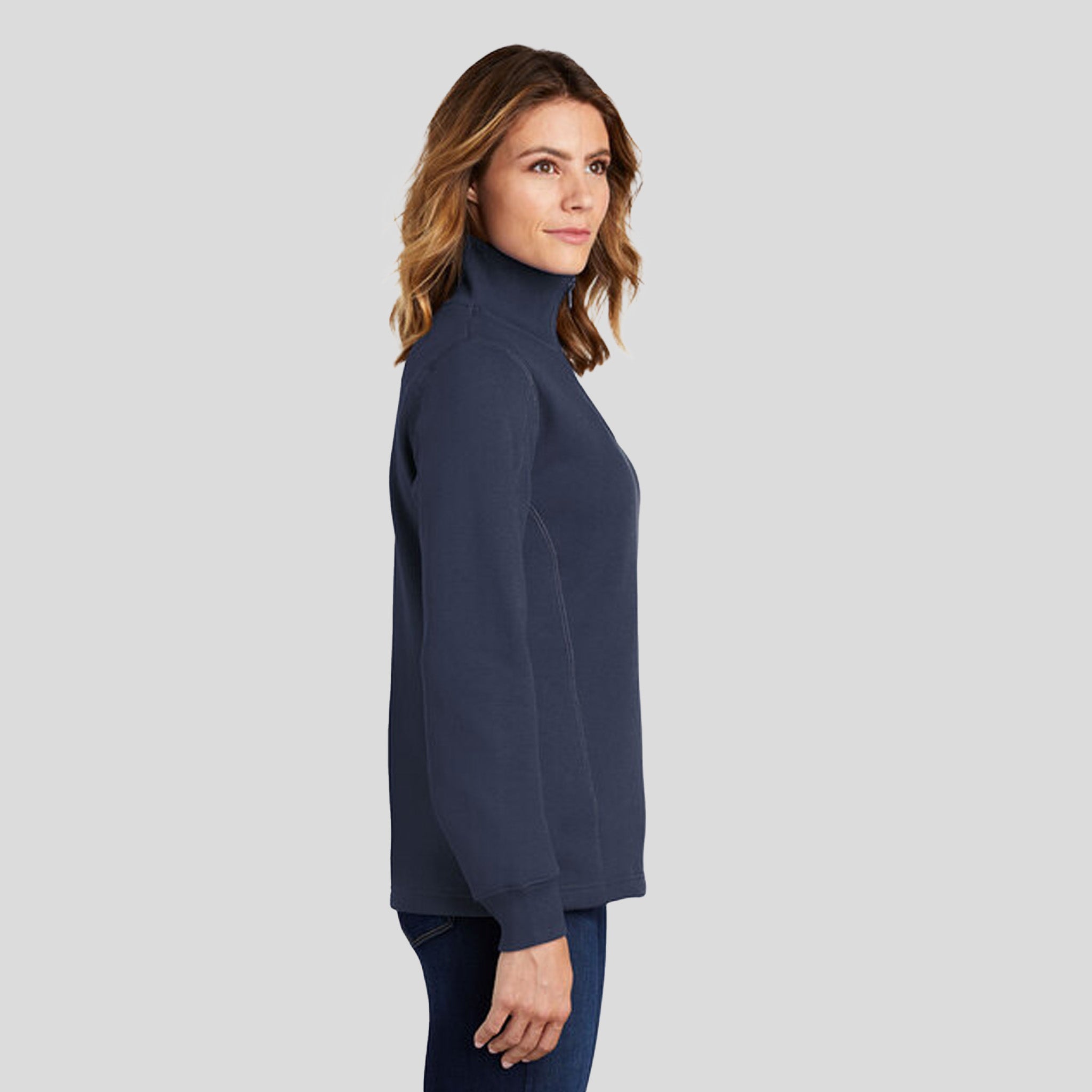 Women's 1/4-Zip Sweatshirt | Navy