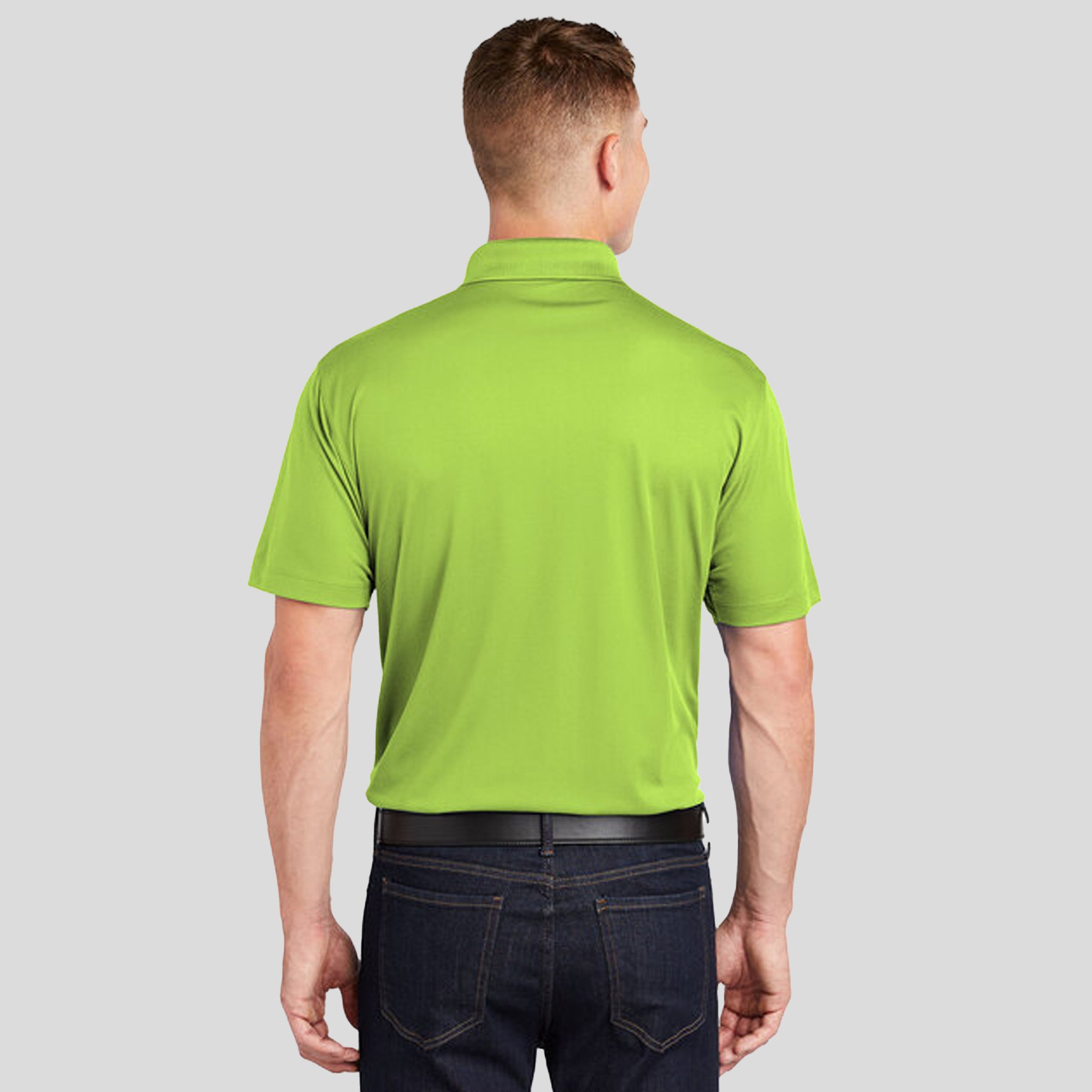 Micropique Sport-Wickยฎ Polo | Lime Shock