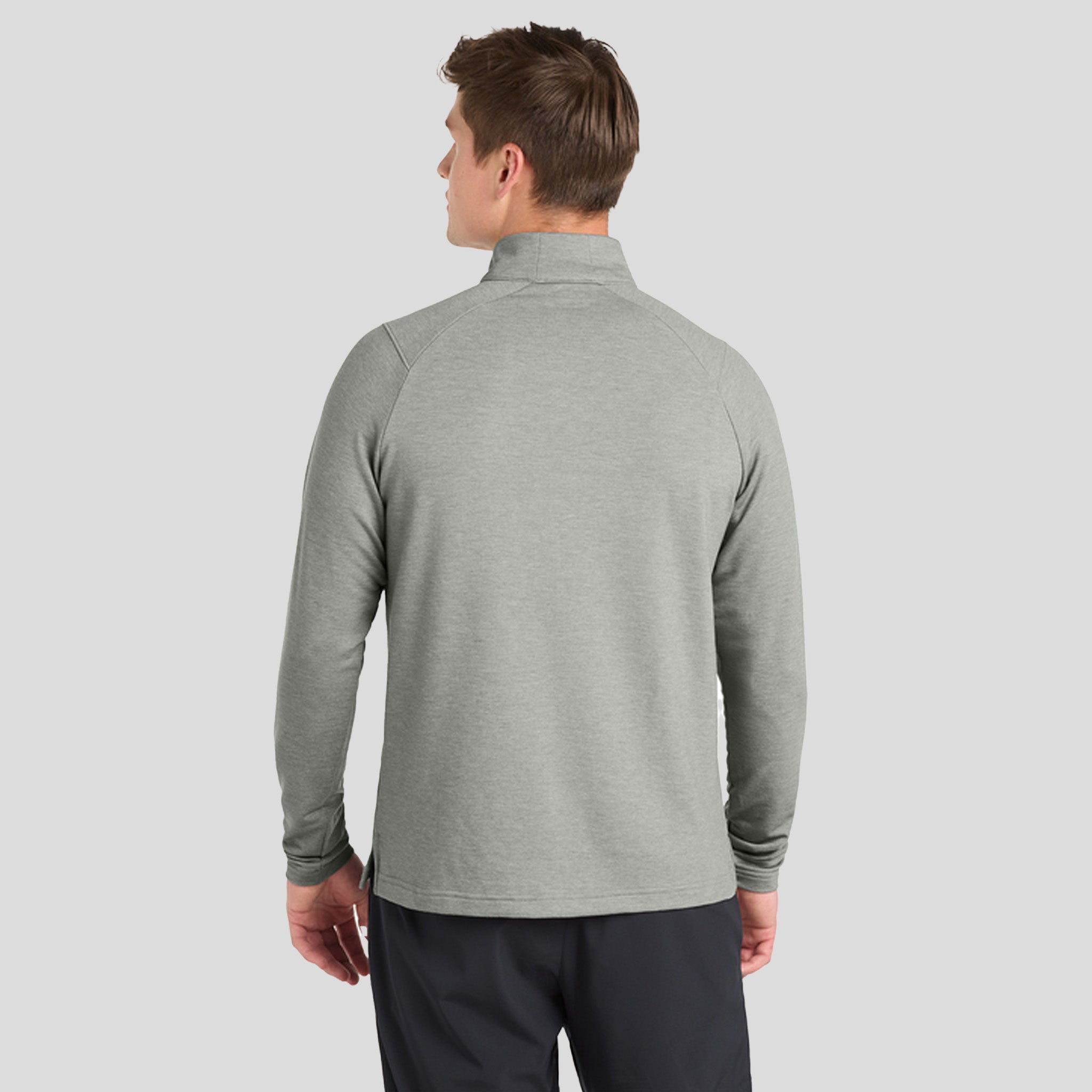 Men's Sport-Wickยฎ Flex Fleece 1/4-Zip | Light Grey Heather