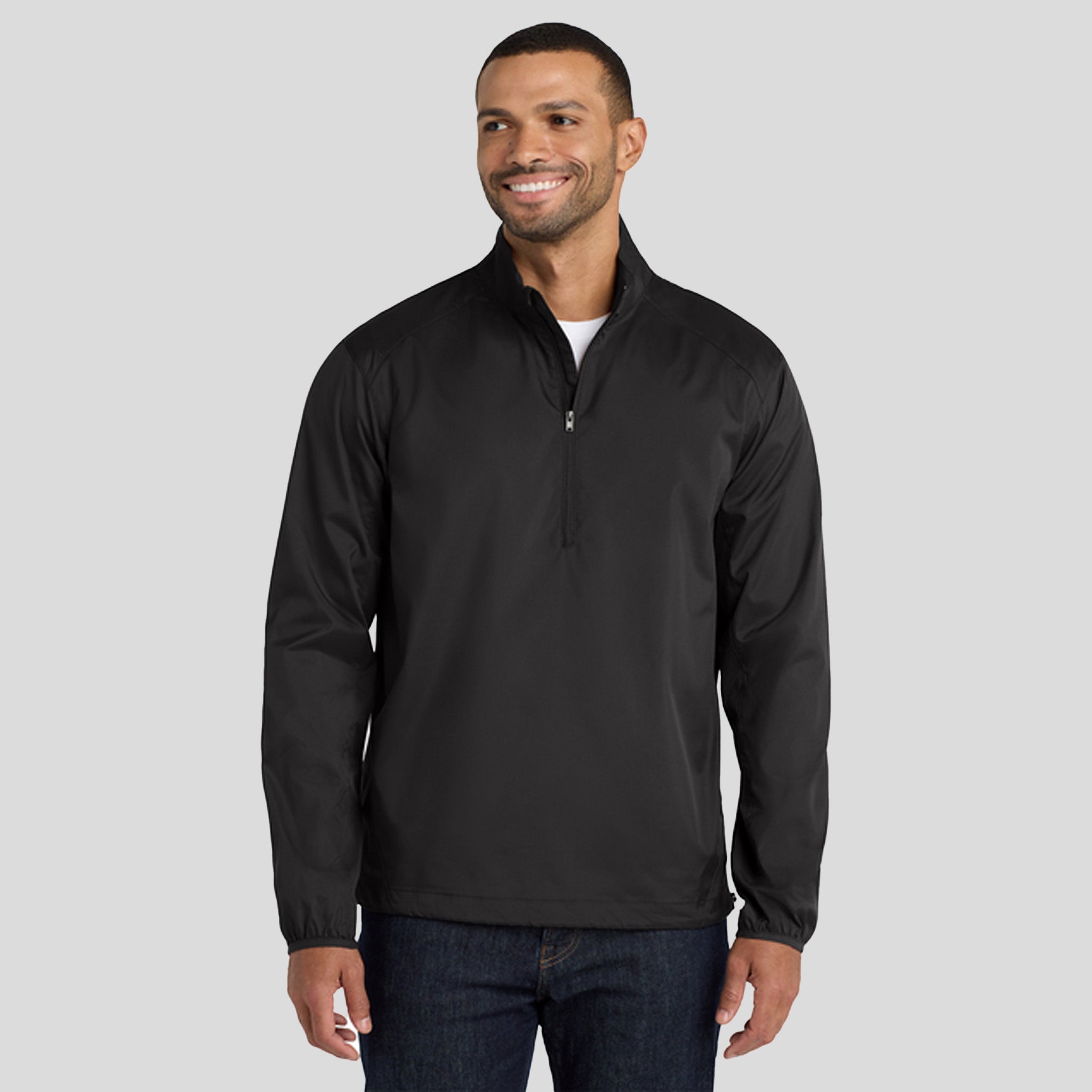 Zephyr 1/2-Zip Pullover | Black
