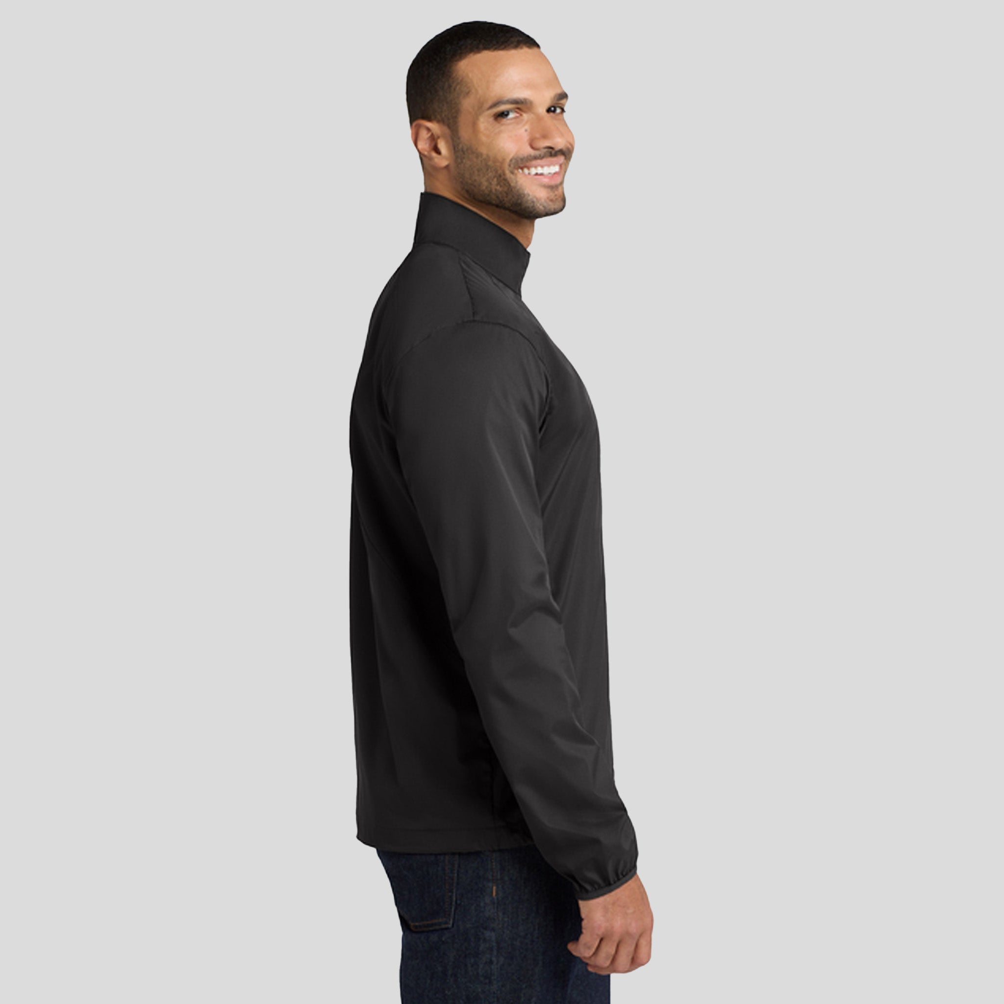 Zephyr 1/2-Zip Pullover | Black