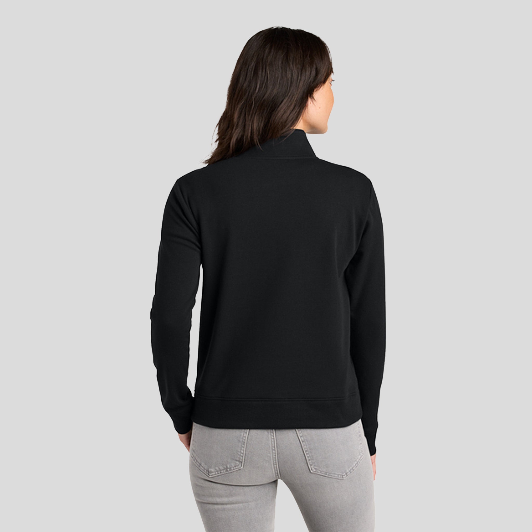 Womenβs Ocean Villa 1/4-Zip | Black