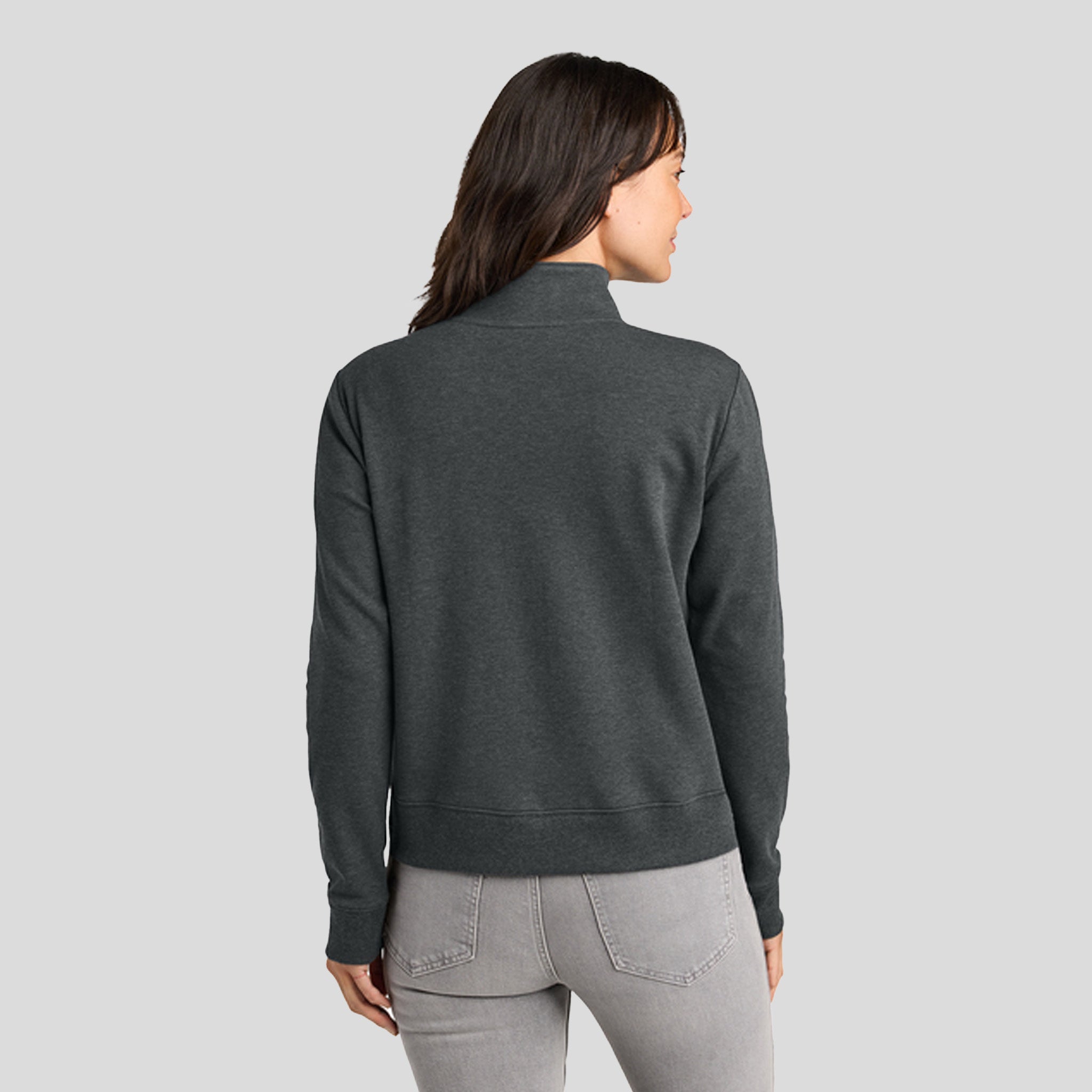 Womenβs Ocean Villa 1/4-Zip | Dark Grey Heather