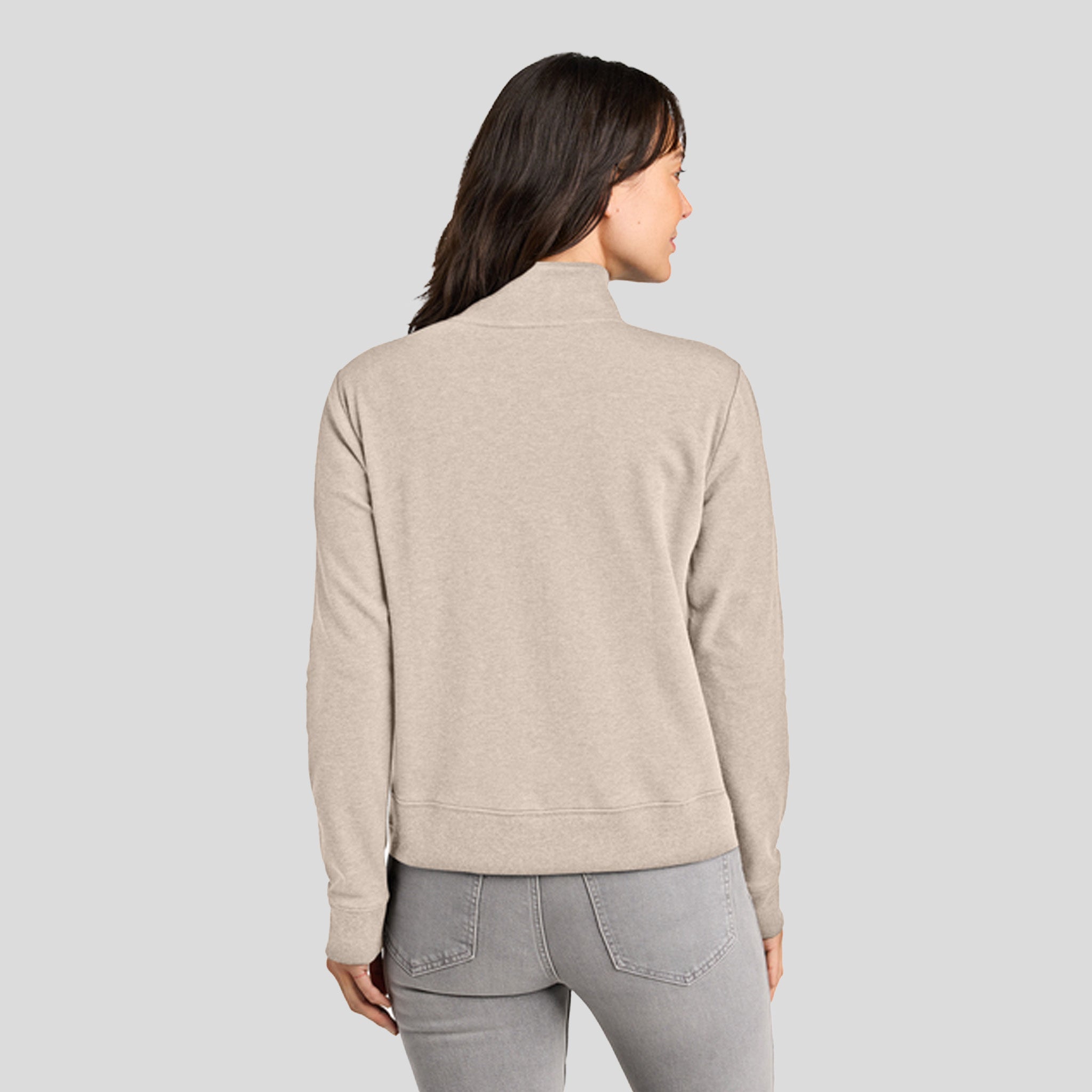 Womenβs Ocean Villa 1/4-Zip | Natural Heather