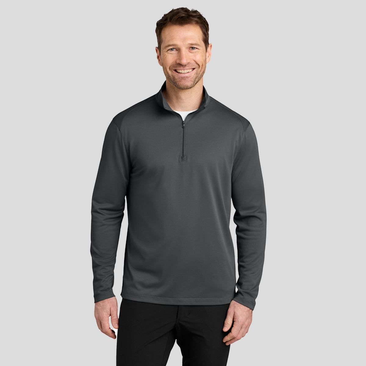 Men's Wearever Performance Pique 1/4-Zip | Storm Grey