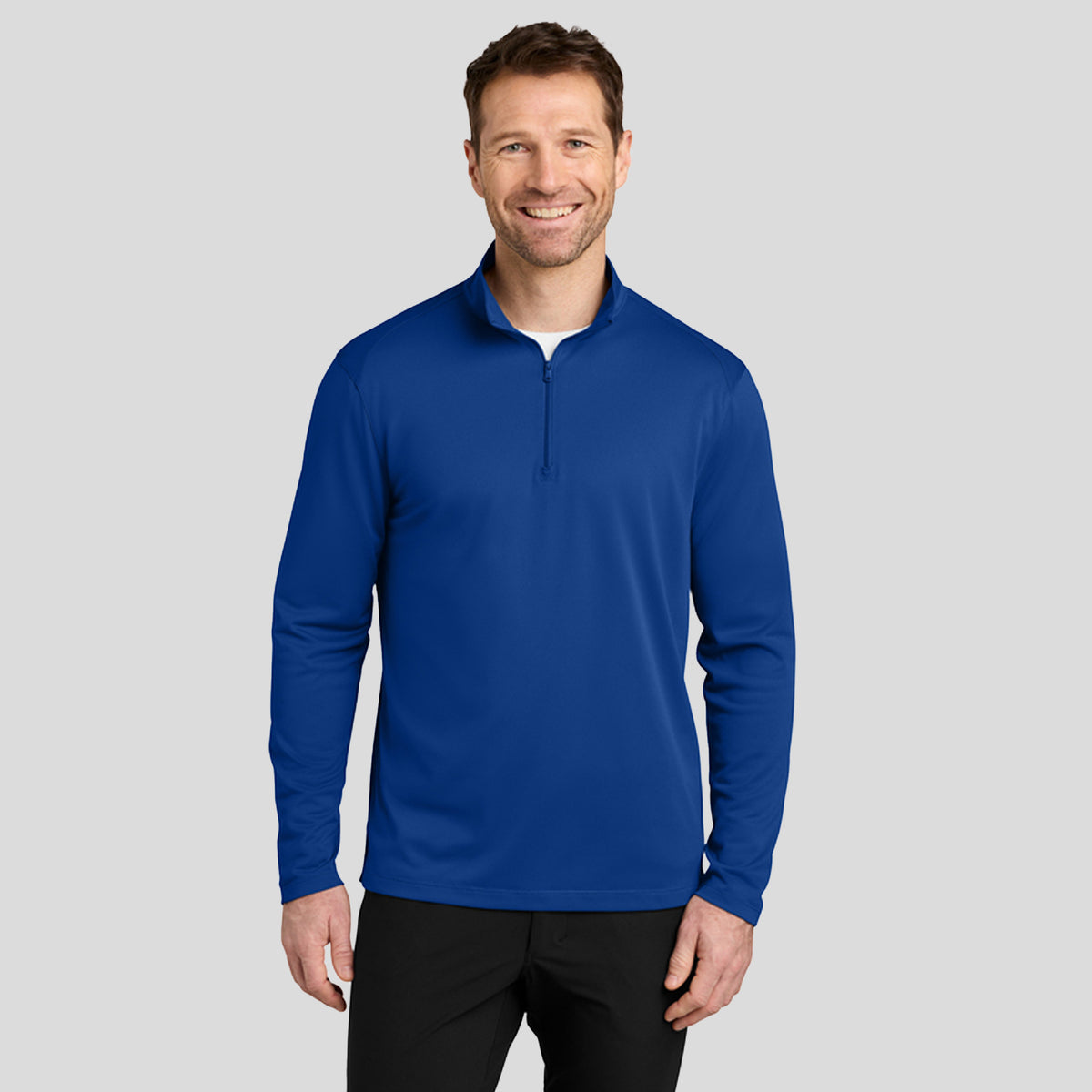 Men's Wearever Performance Pique 1/4-Zip | True Royal