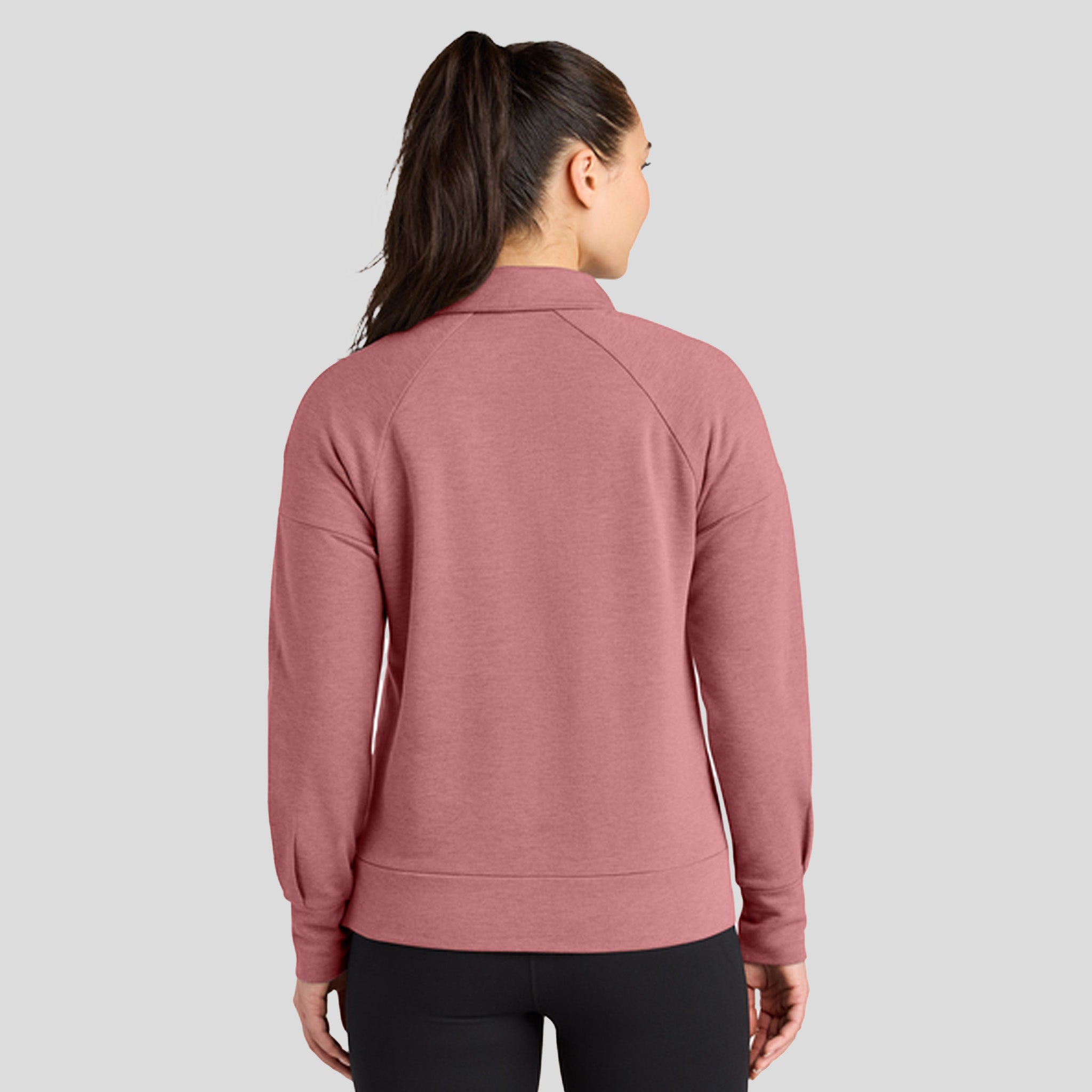Womenβs Luuma 1/2-Zip | Desert Pink