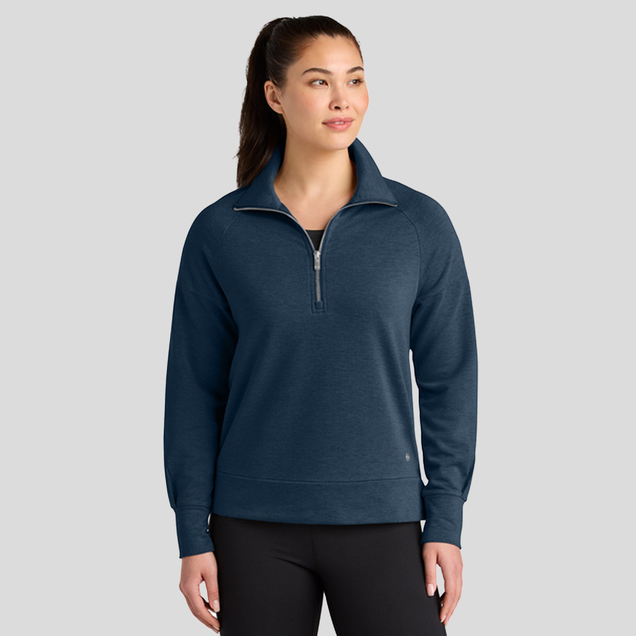 Womenβs Luuma 1/2-Zip | River Blue Navy