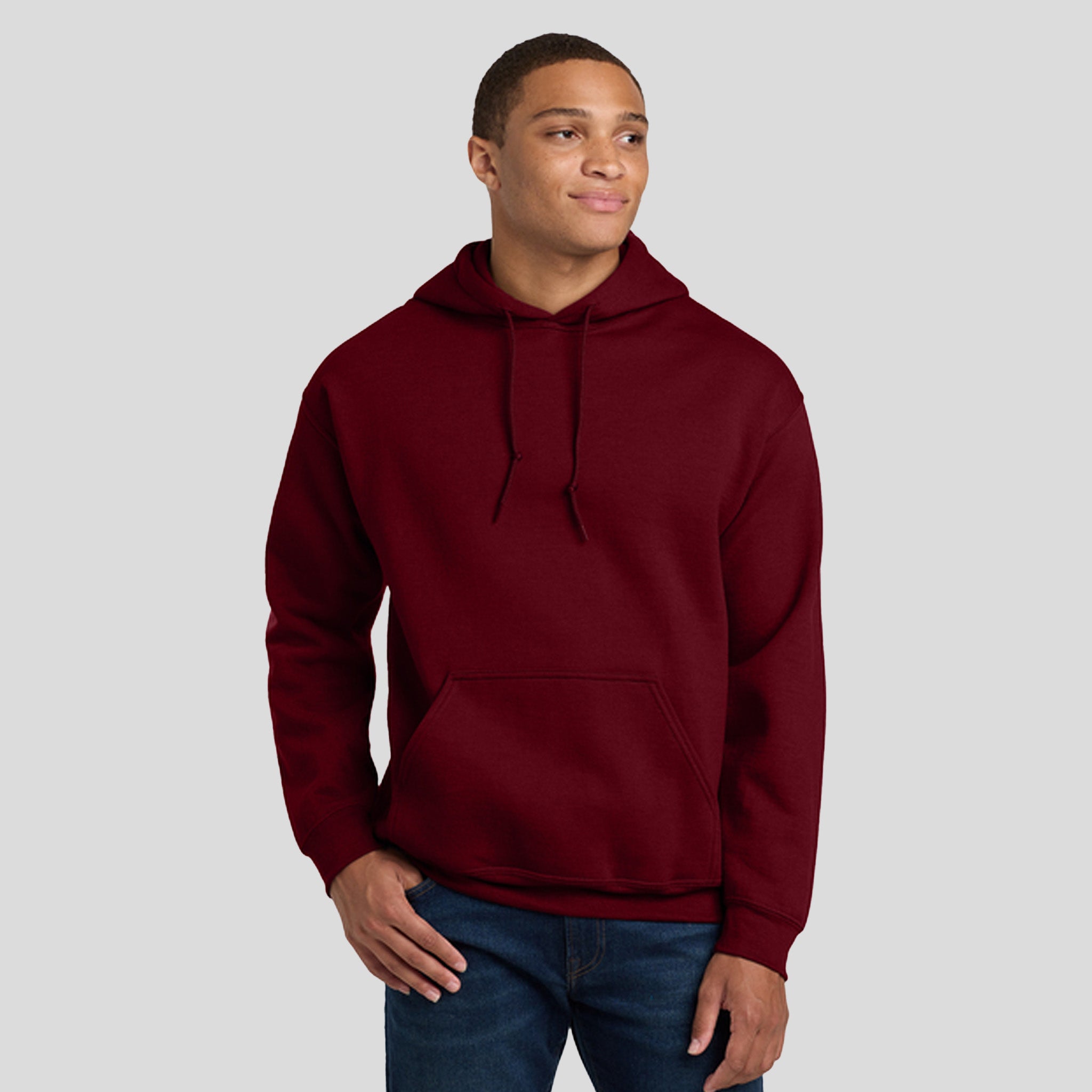 Heavy Blendβ’ Hooded Sweatshirt | Garnet