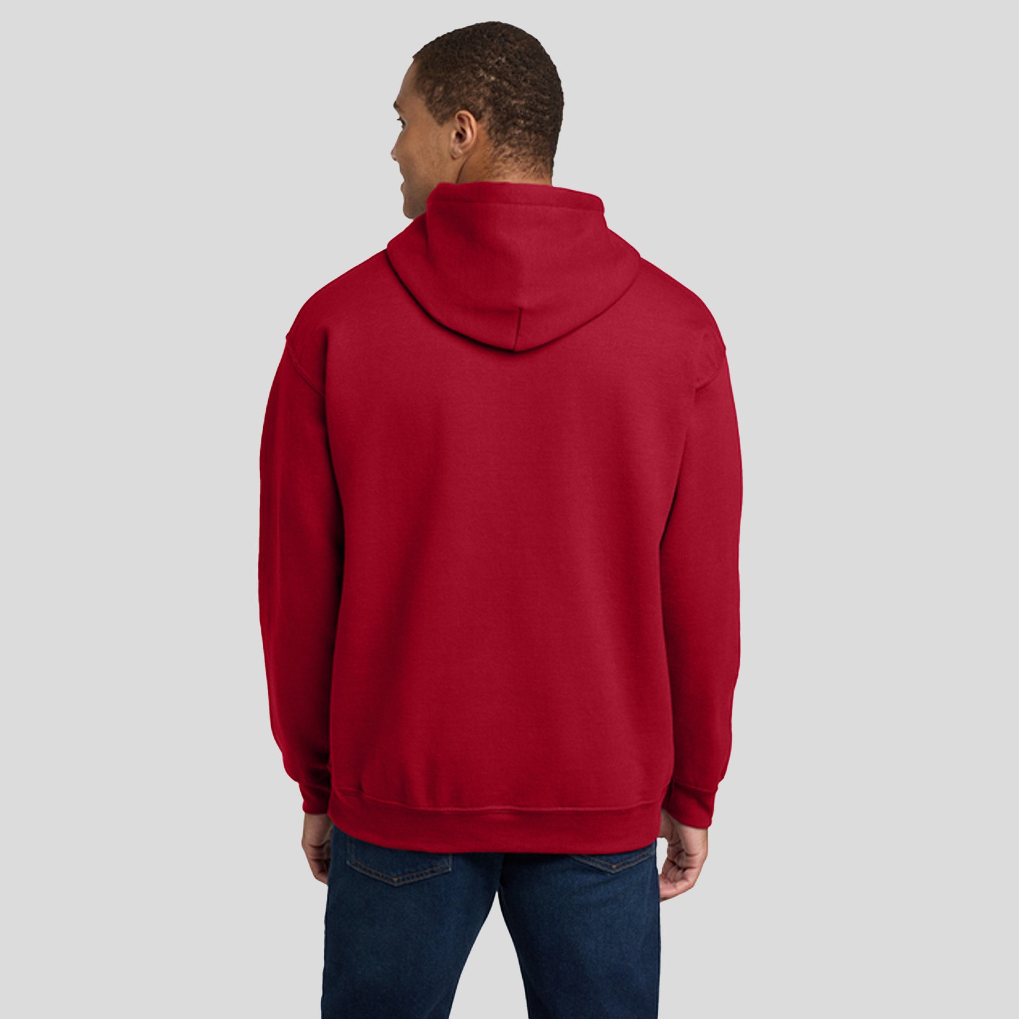 Heavy Blendβ’ Hooded Sweatshirt | Cherry Red
