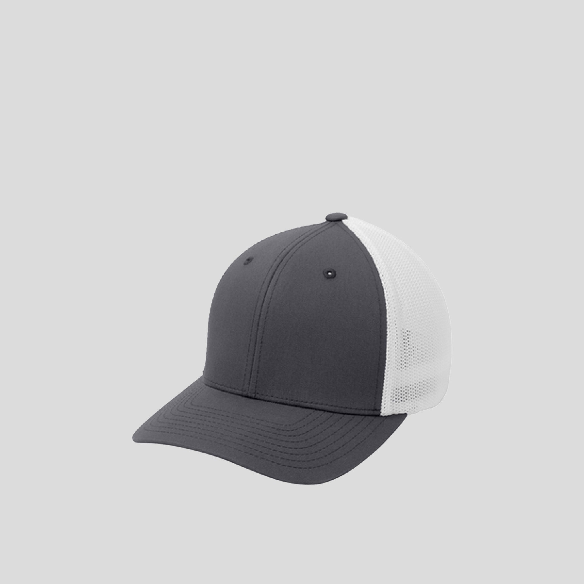 Flexfitยฎ Mesh Back Cap | Graphite/White