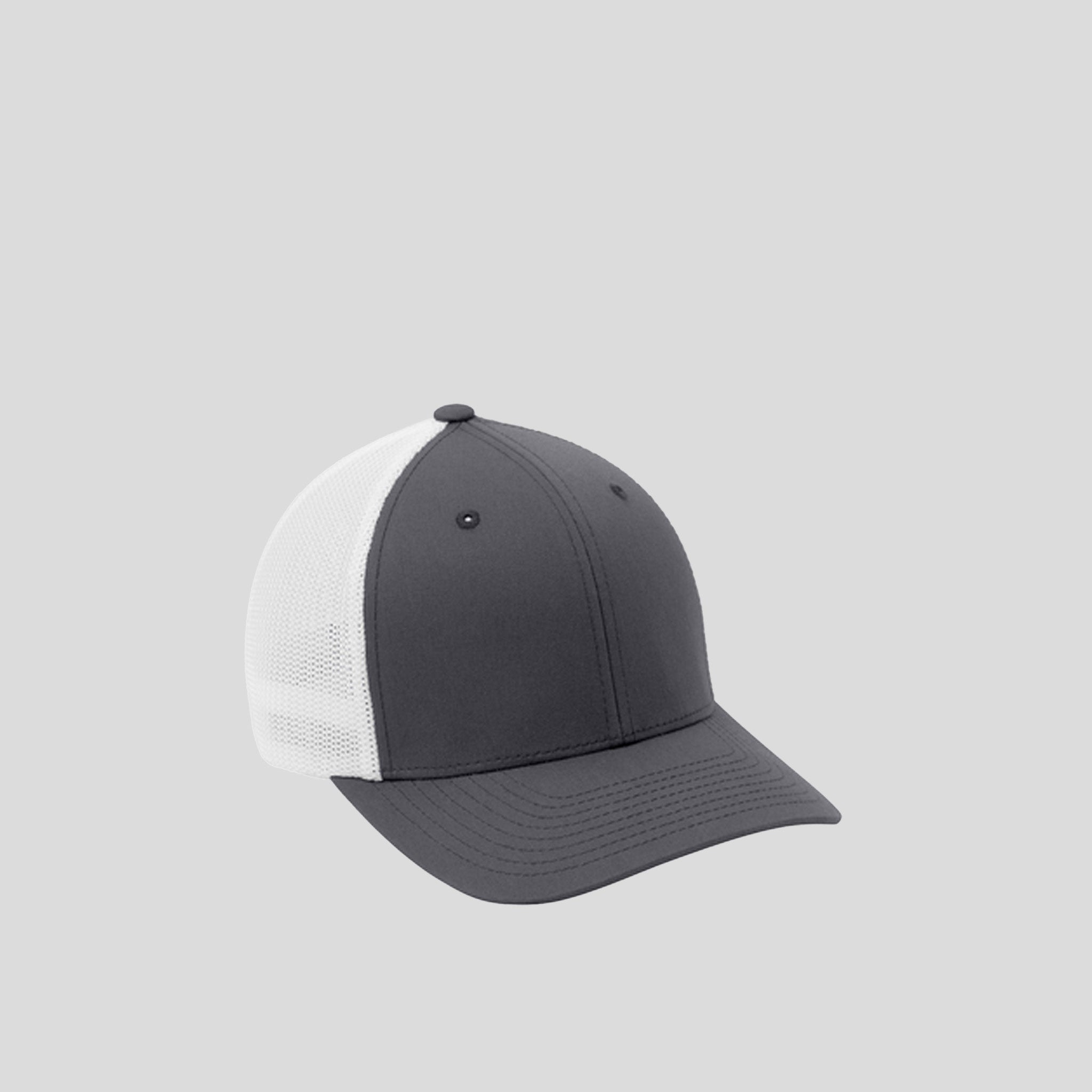 Flexfitยฎ Mesh Back Cap | Graphite/White