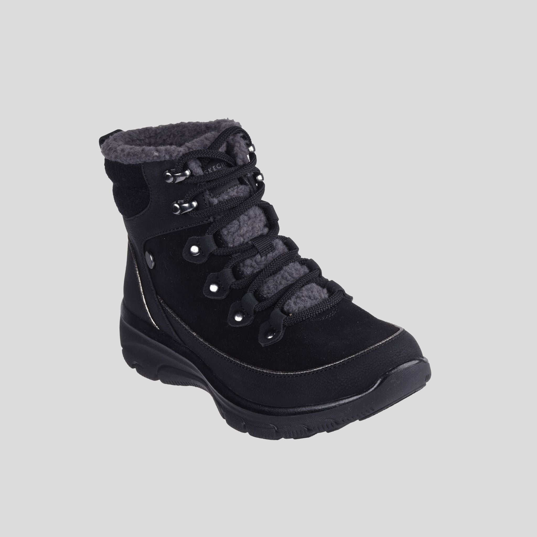 Martha Stewart Relaxed Fit: Easy Going - Winter Road 2 | Black