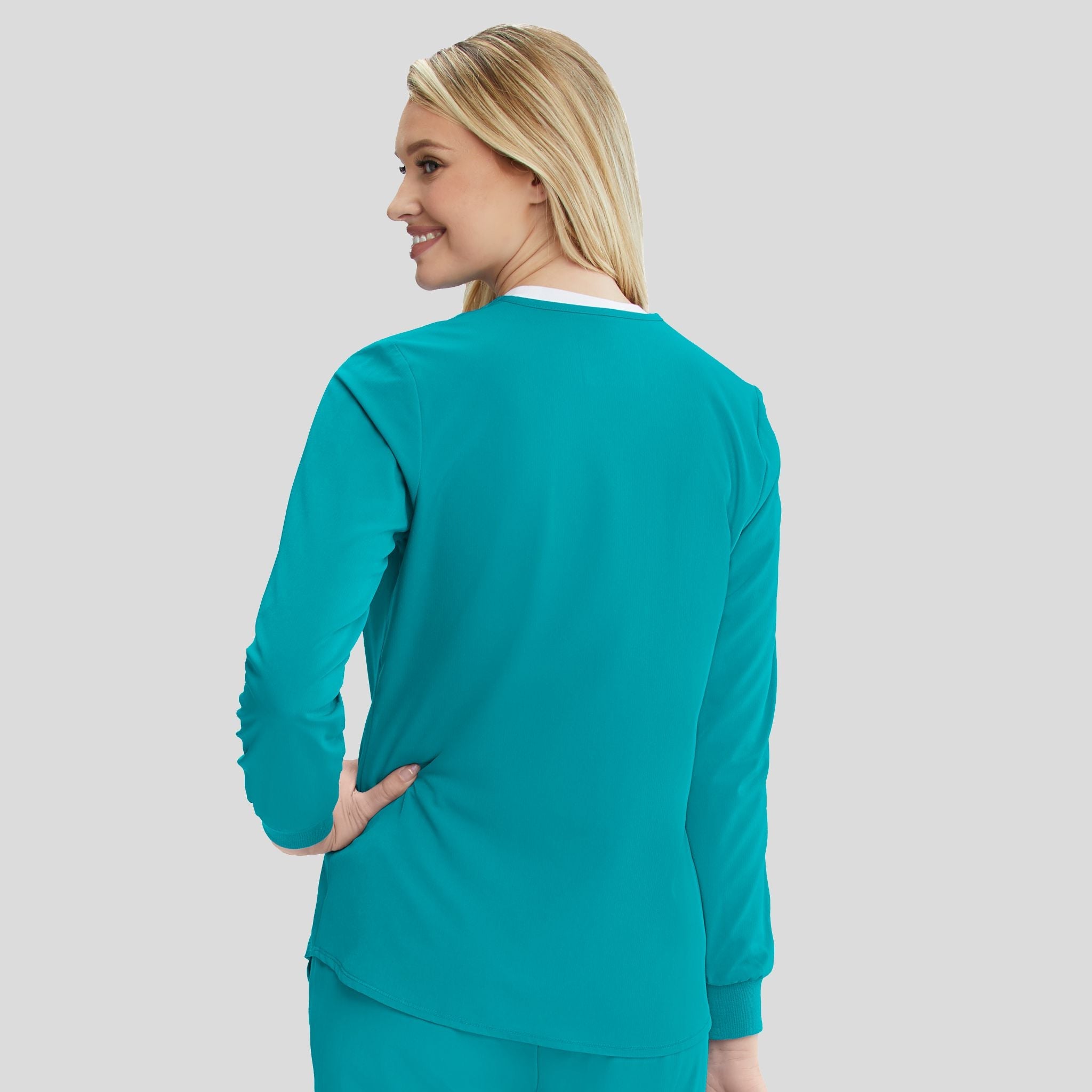 Sketchers_SK401_Teal_back