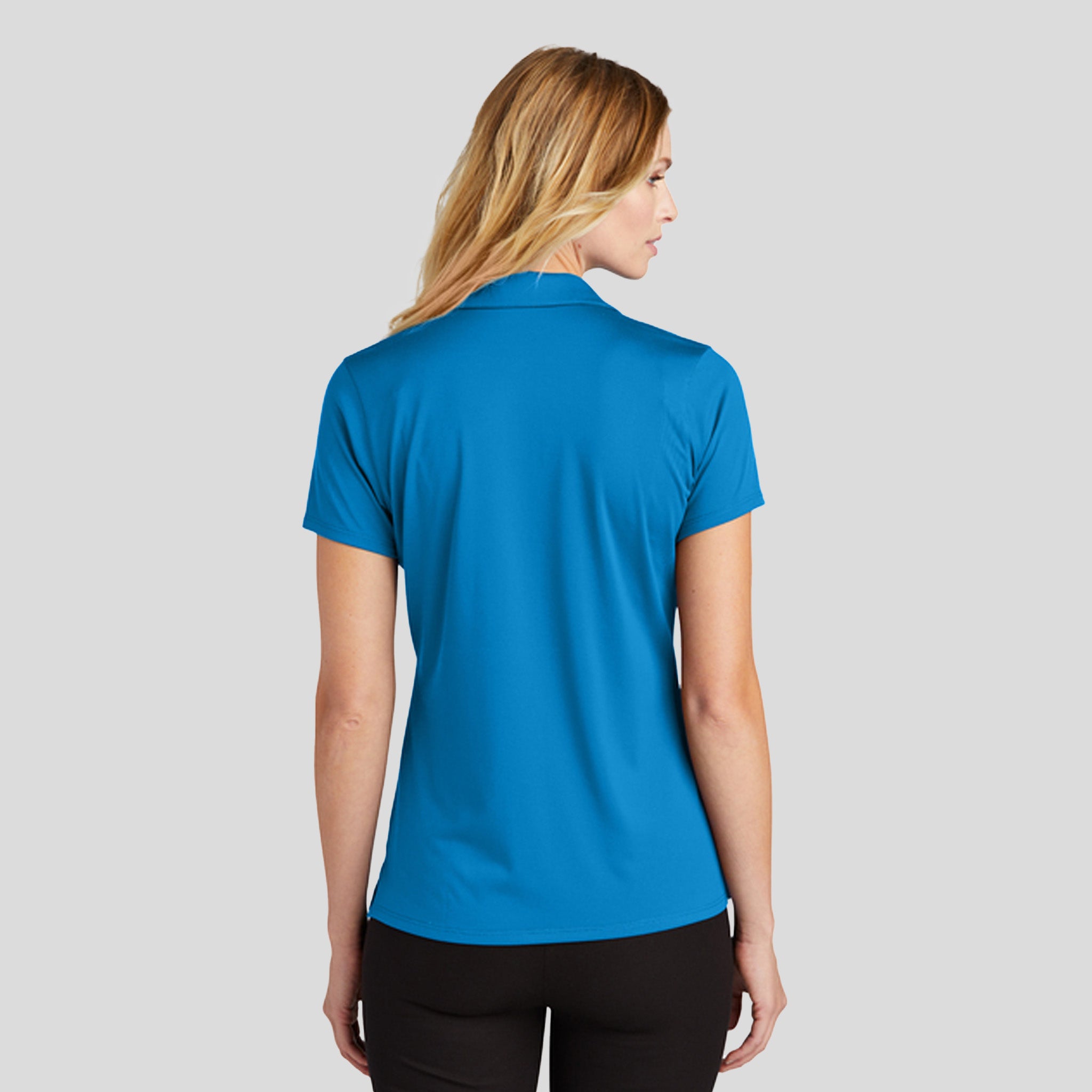 Women's Performance Staff Polo | Brilliant Blue
