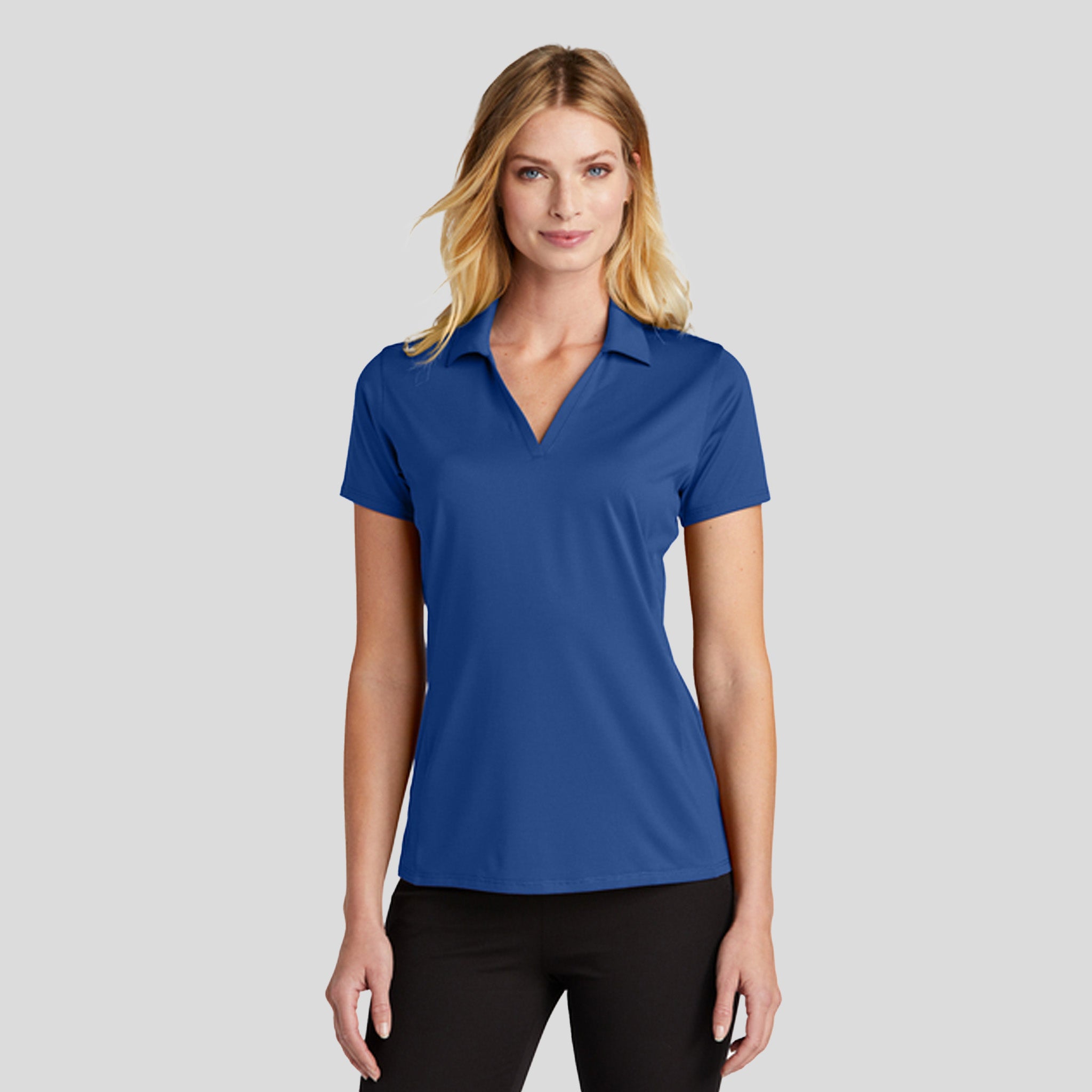 Women's Performance Staff Polo | True Blue