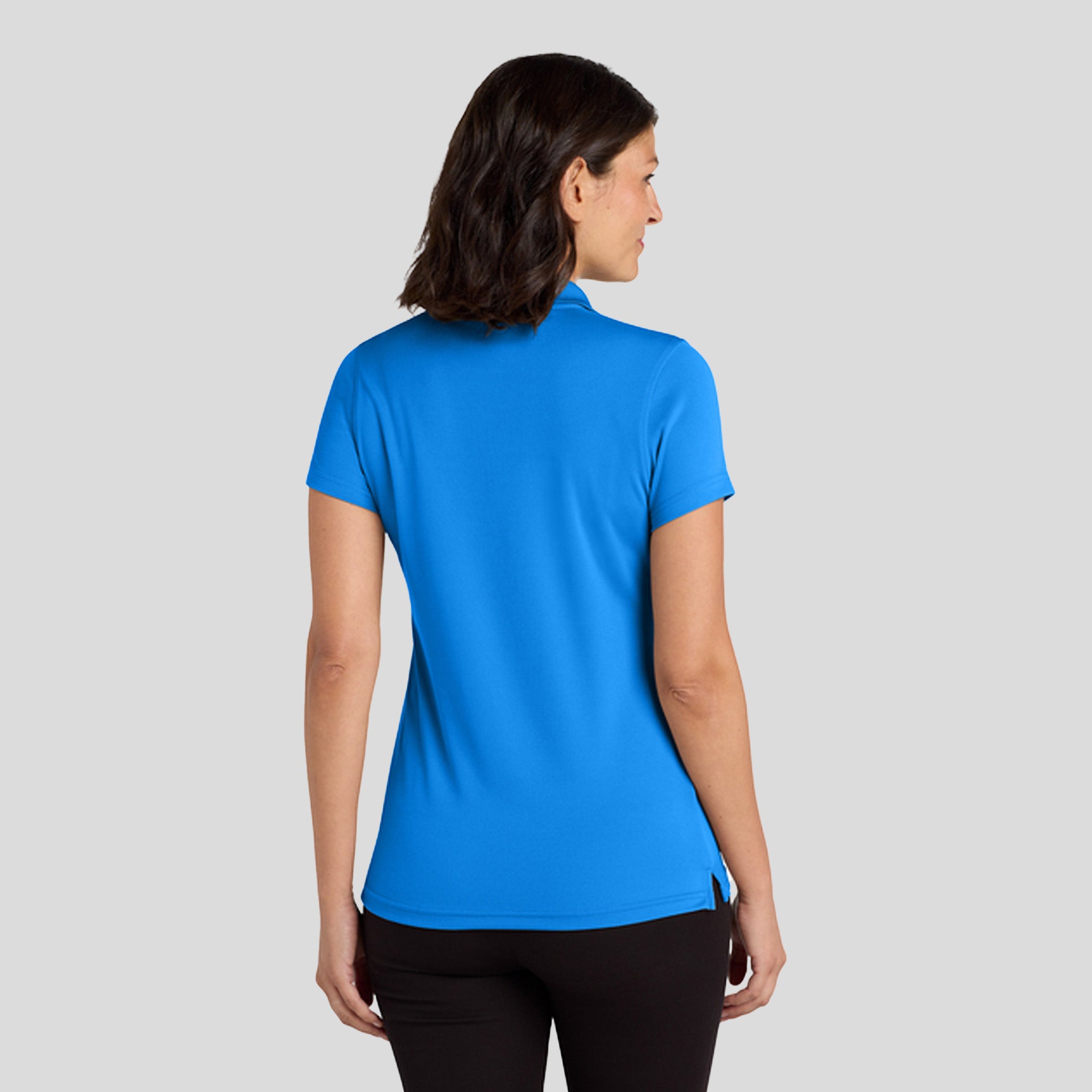 Women's Dry Zoneยฎ UV Micro-Mesh Polo | Coastal Blue