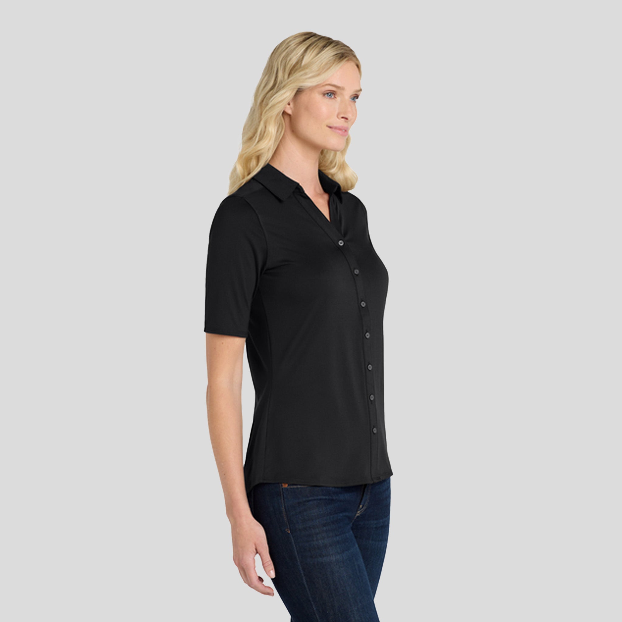 Women's City Stretch Top | Black