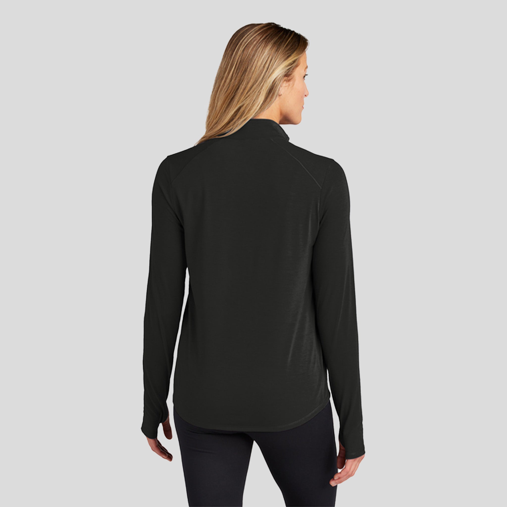 Women's Motion 1/4-Zip | Blacktop