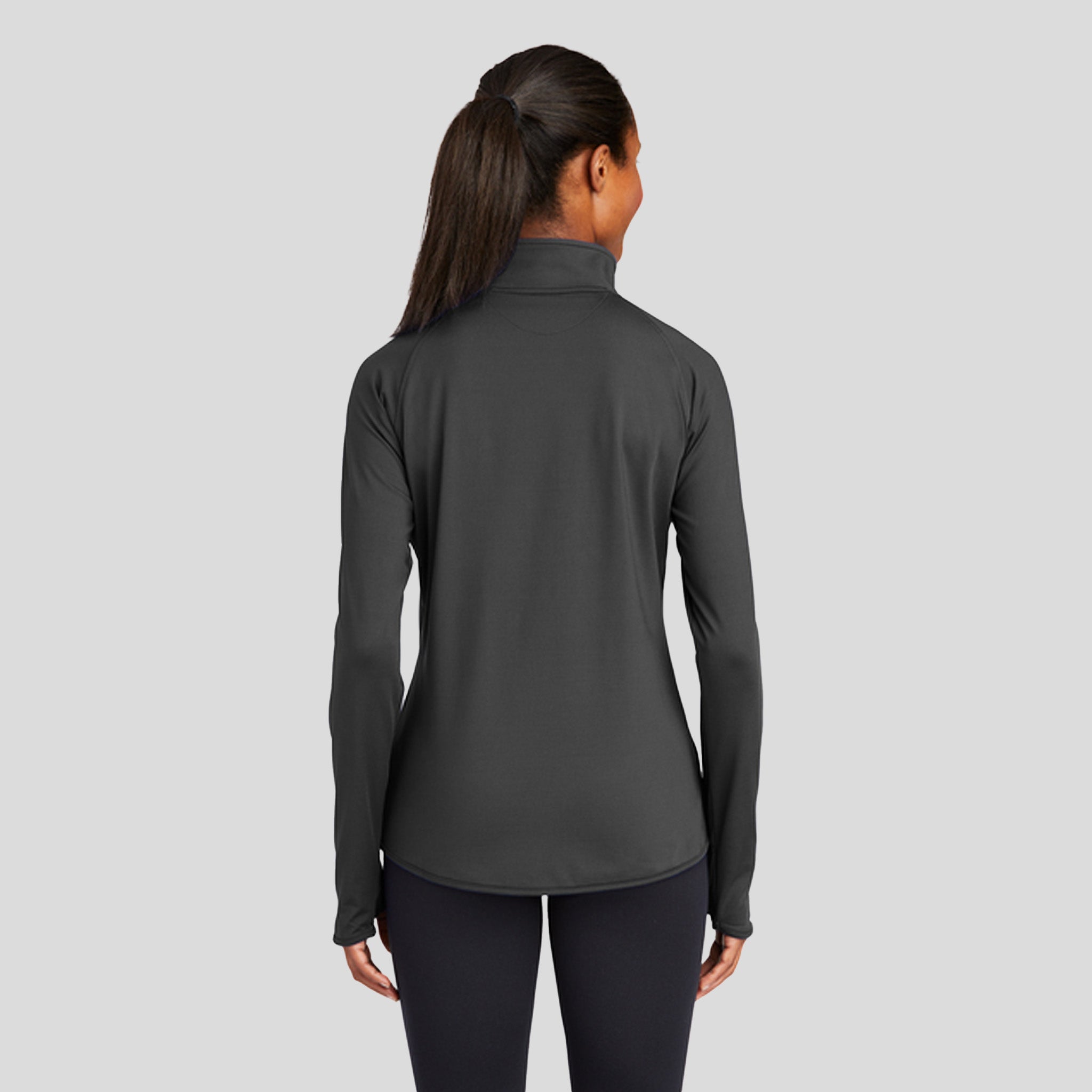 Women's Sport-Wickยฎ Stretch 1/4-Zip Pullover | Charcoal Grey
