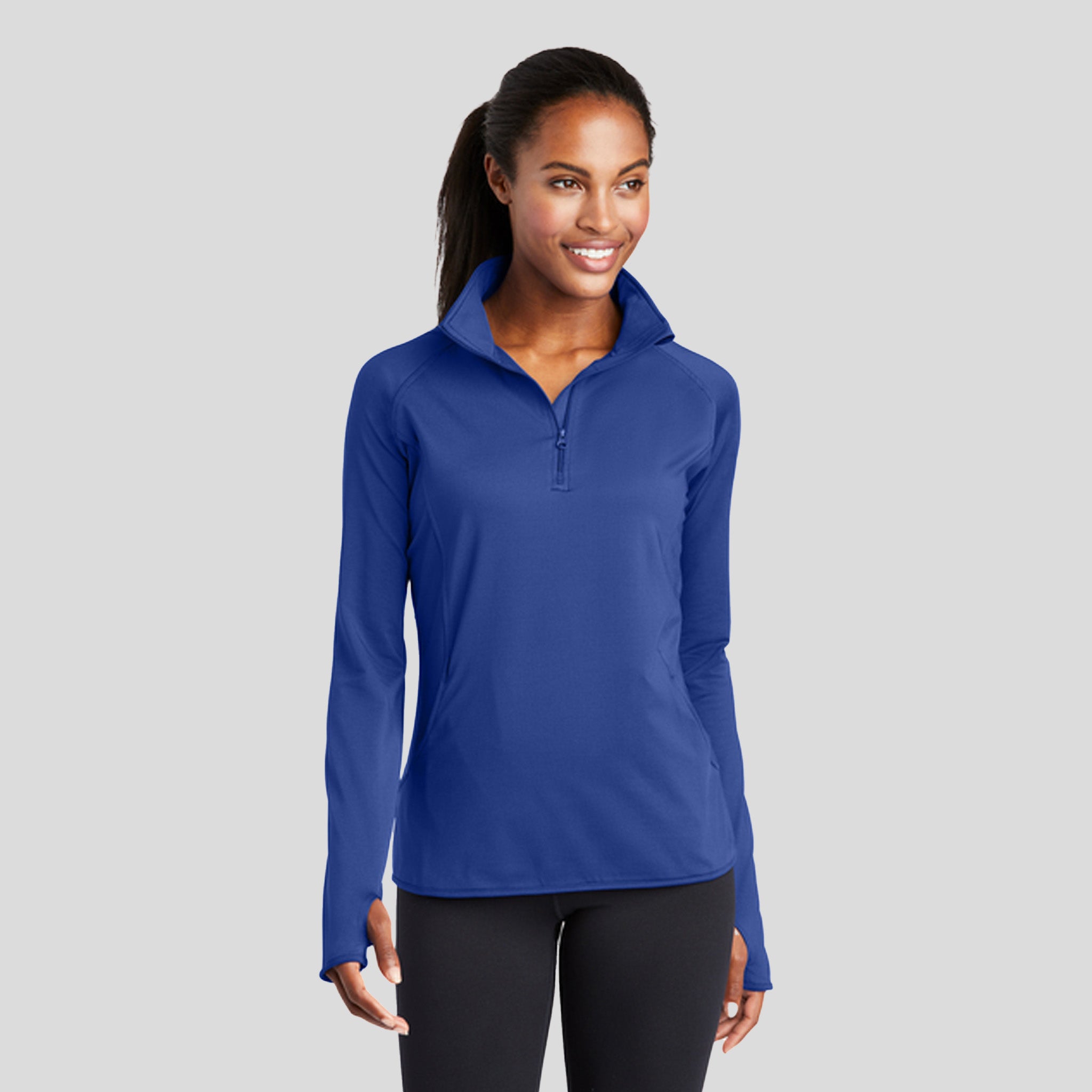 Women's Sport-Wickยฎ Stretch 1/4-Zip Pullover | Royal