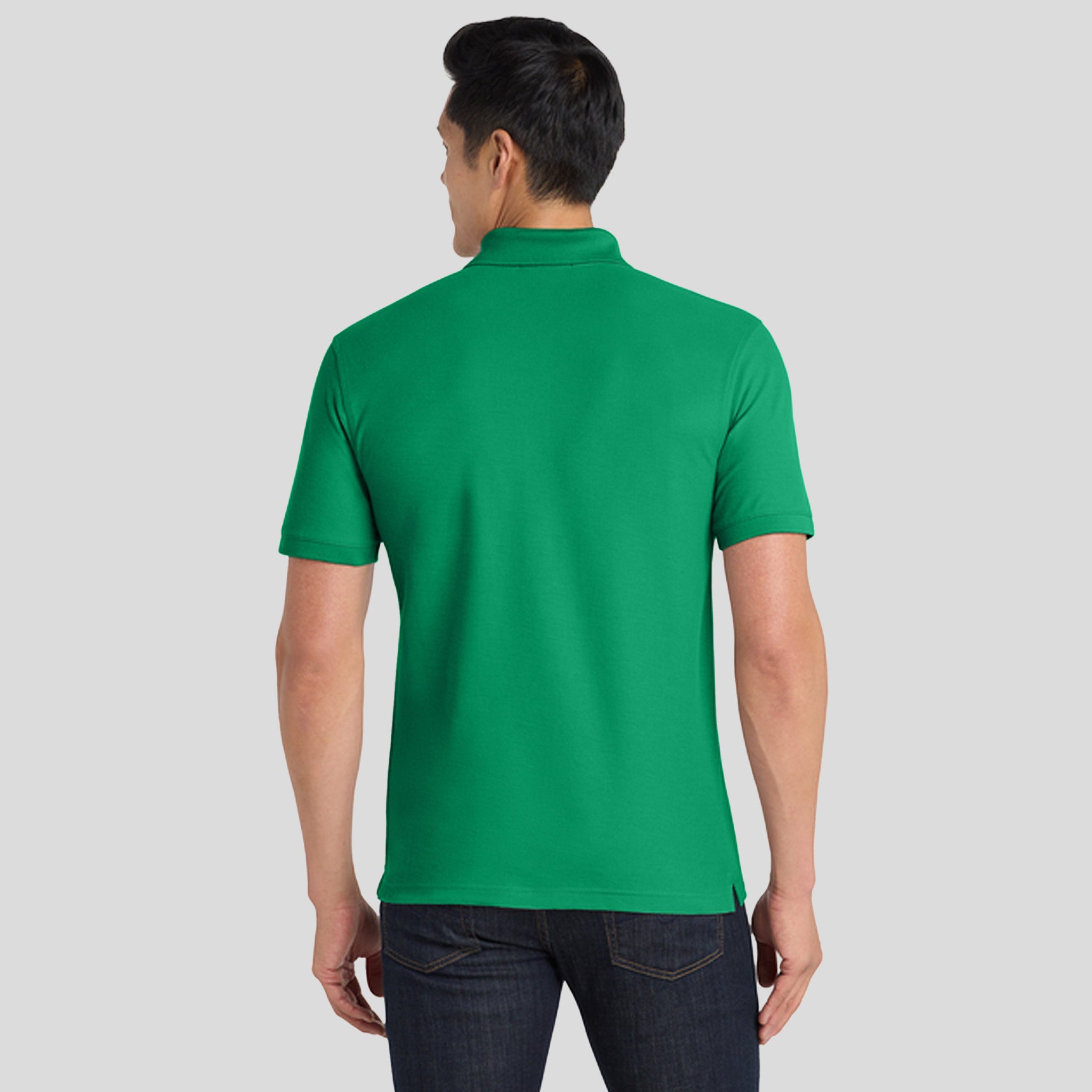 Men's Core Classic Pique Polo | Bright Kelly Green
