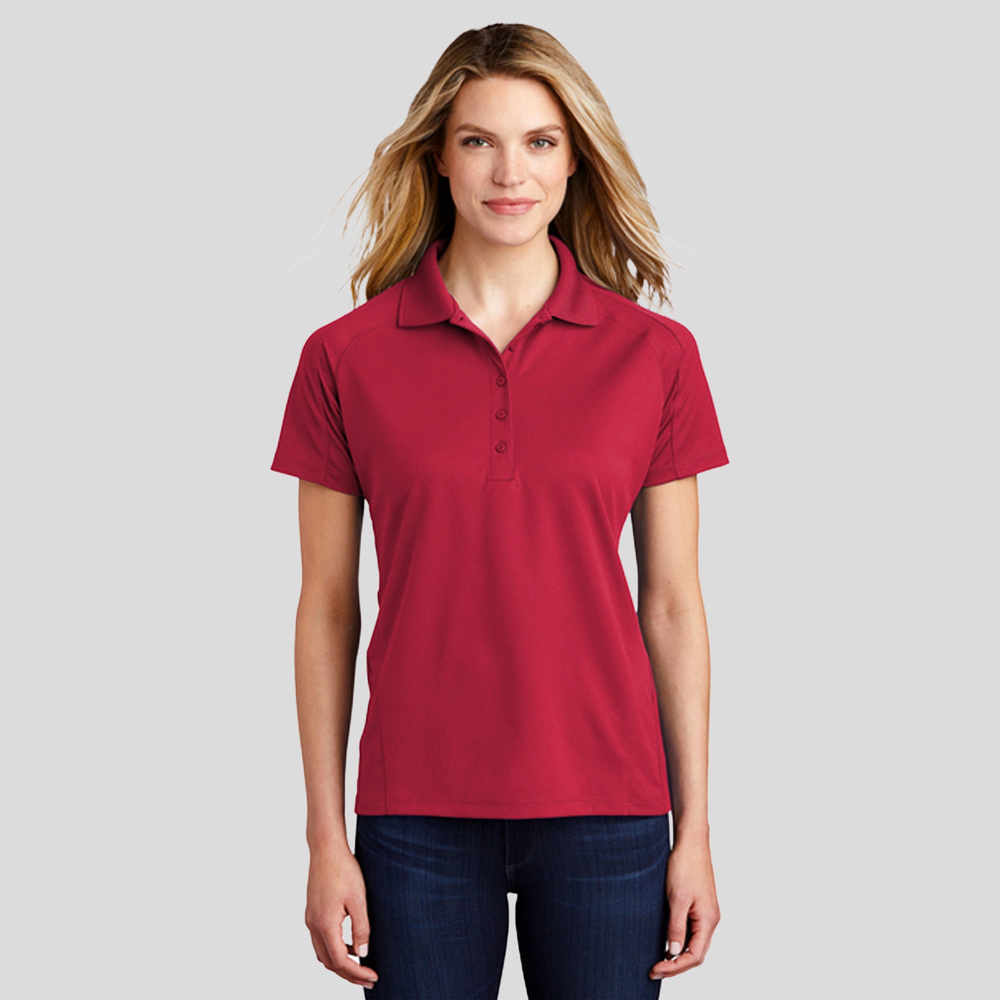 Women's Dri-Meshยฎ Pro Polo | Engine Red