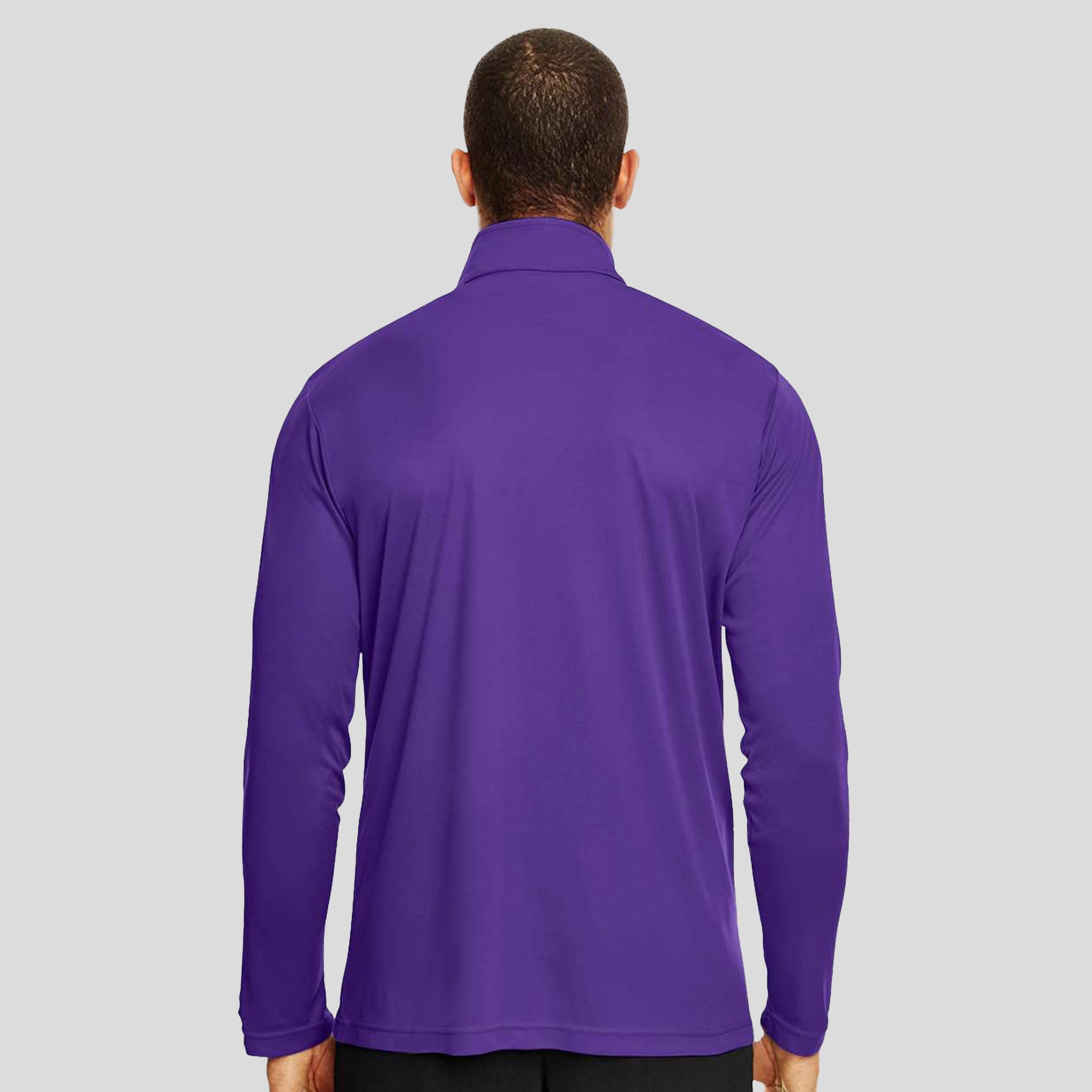 Men's Zone Performance Quarter-Zip Pullover | Sport Purple