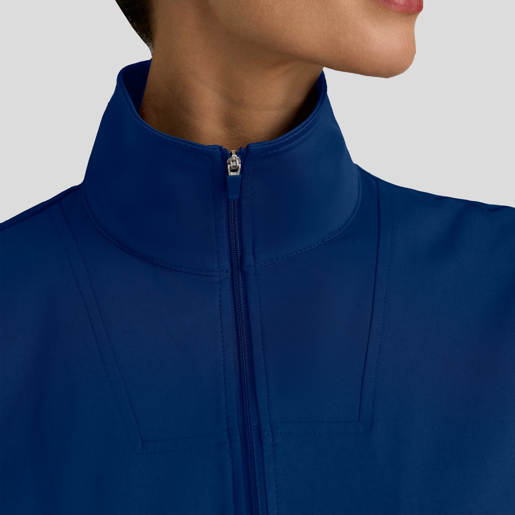 Ease Knit Warm-Up Jacket | Indigo