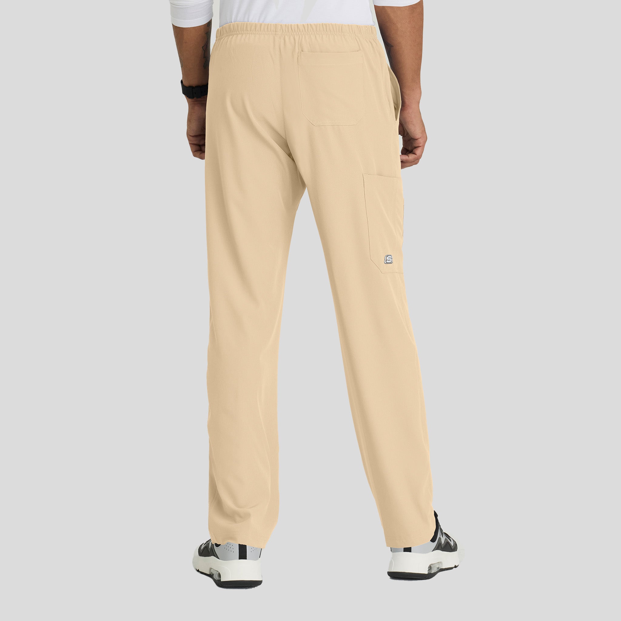 Men's Structure 4-Pockets Zip-Fly Scrub Pant | Khaki