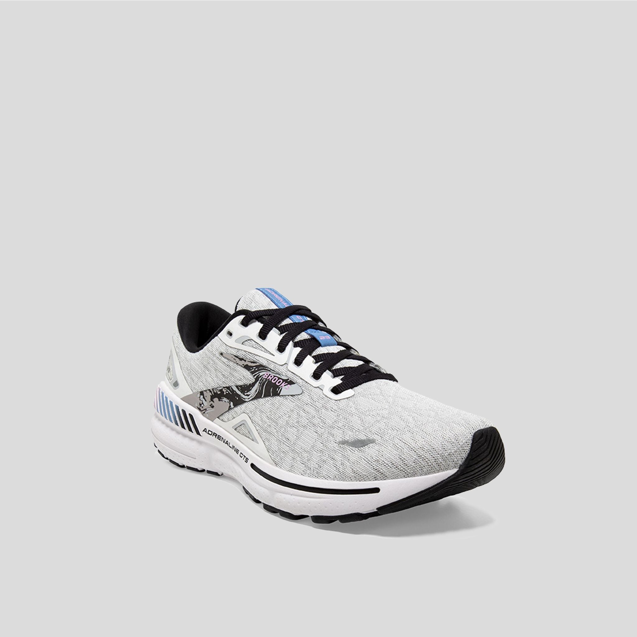 Brooks Adrenaline GTS Running Shoes - White, Gray, & Black Brooks Adrenaline GTS 22 Womens Size 9.5 B Running Shoes  main image 2