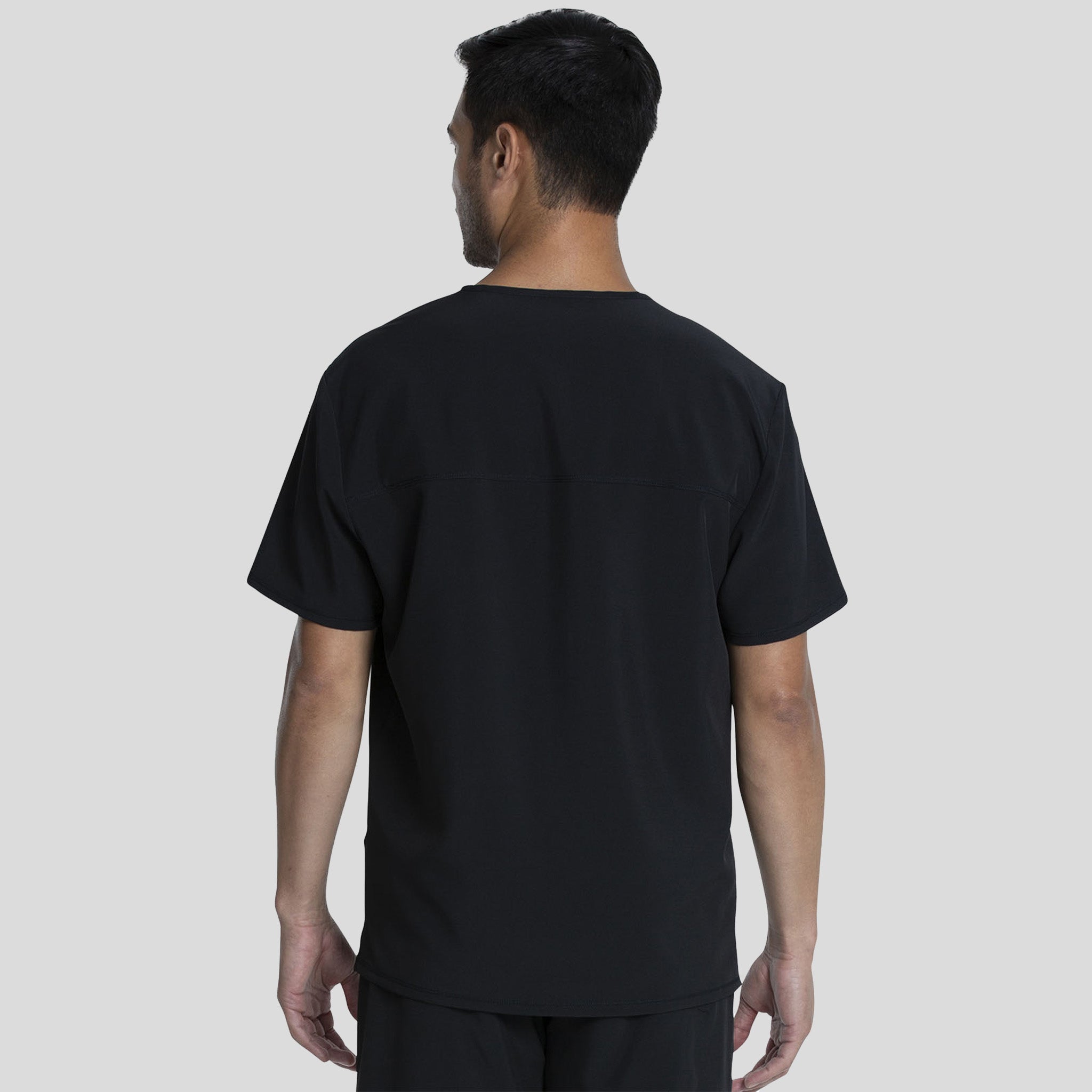Men's V-Neck Top | Black