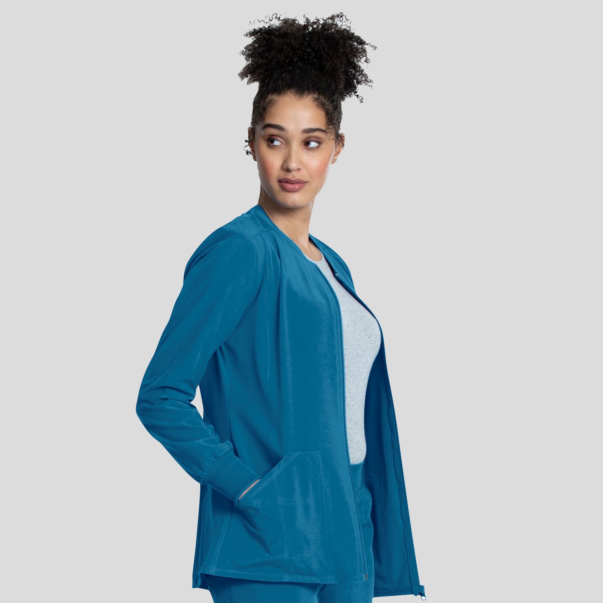 V-Neck Top | Black – Robert's Medical Uniforms