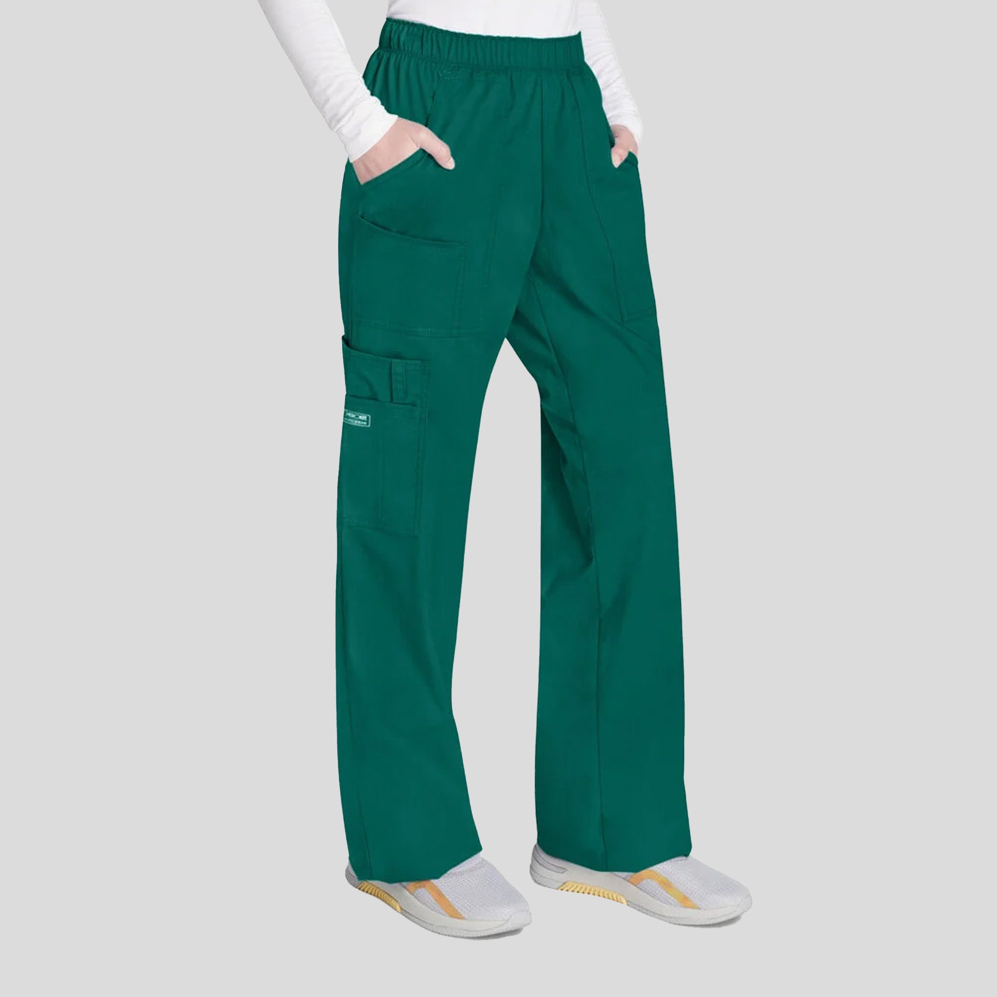 Elastic Waist Scrub Pant | Hunter