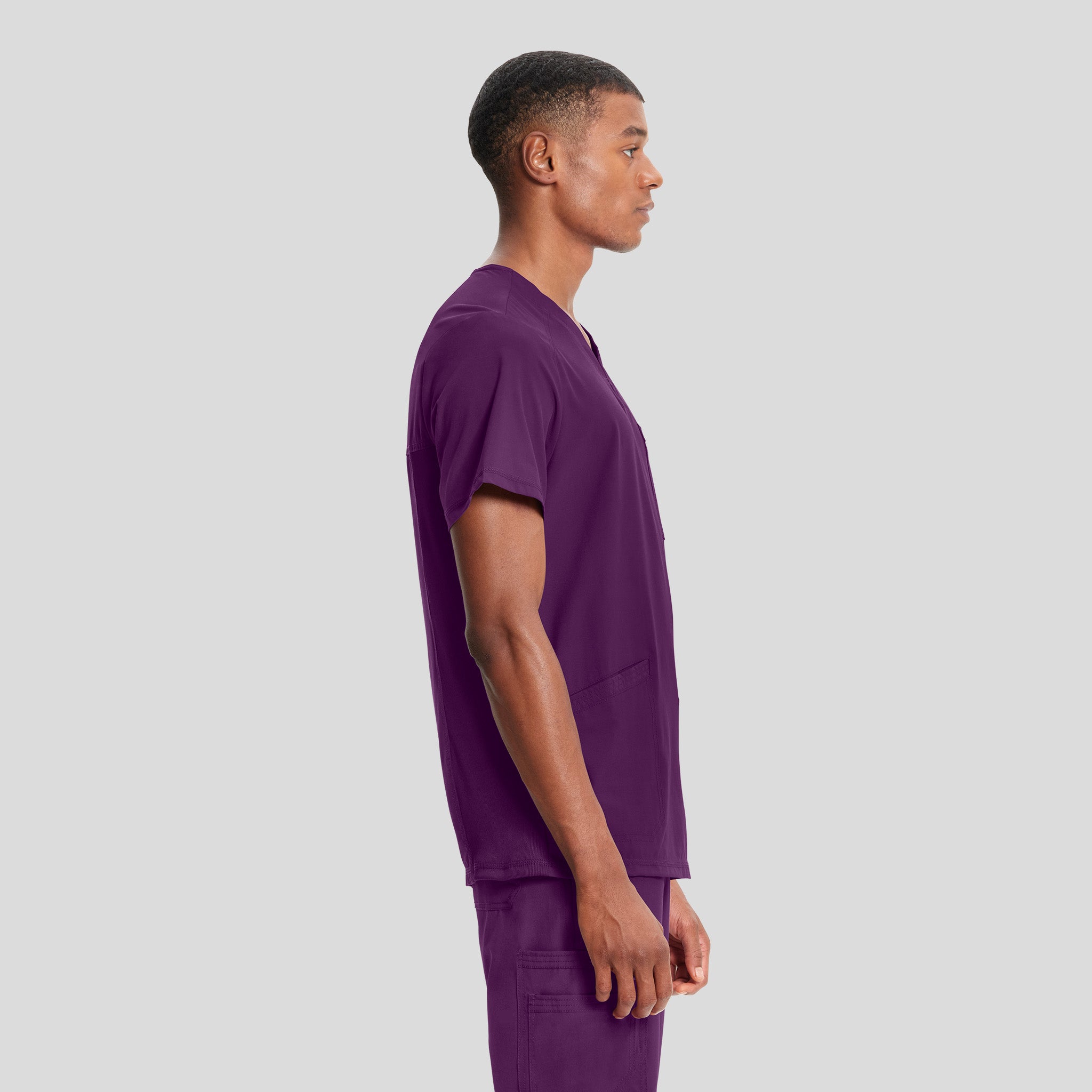 Men's V-Neck | Eggplant