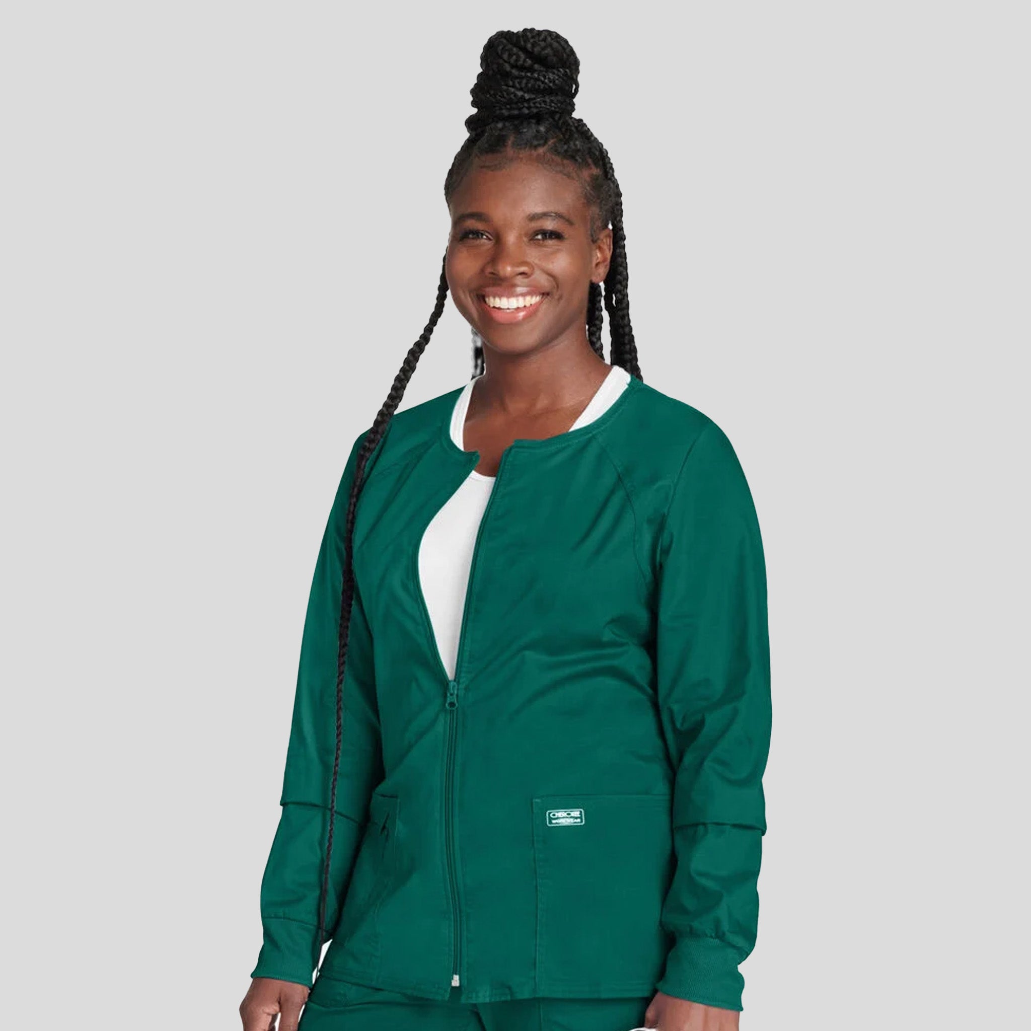 Women's Zip Front Warm Up | Hunter