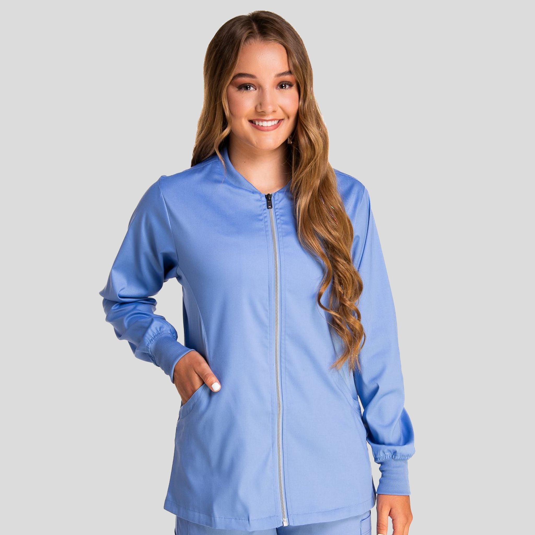 Women's Zip Jacket  Ciel – Robert's Medical Uniforms