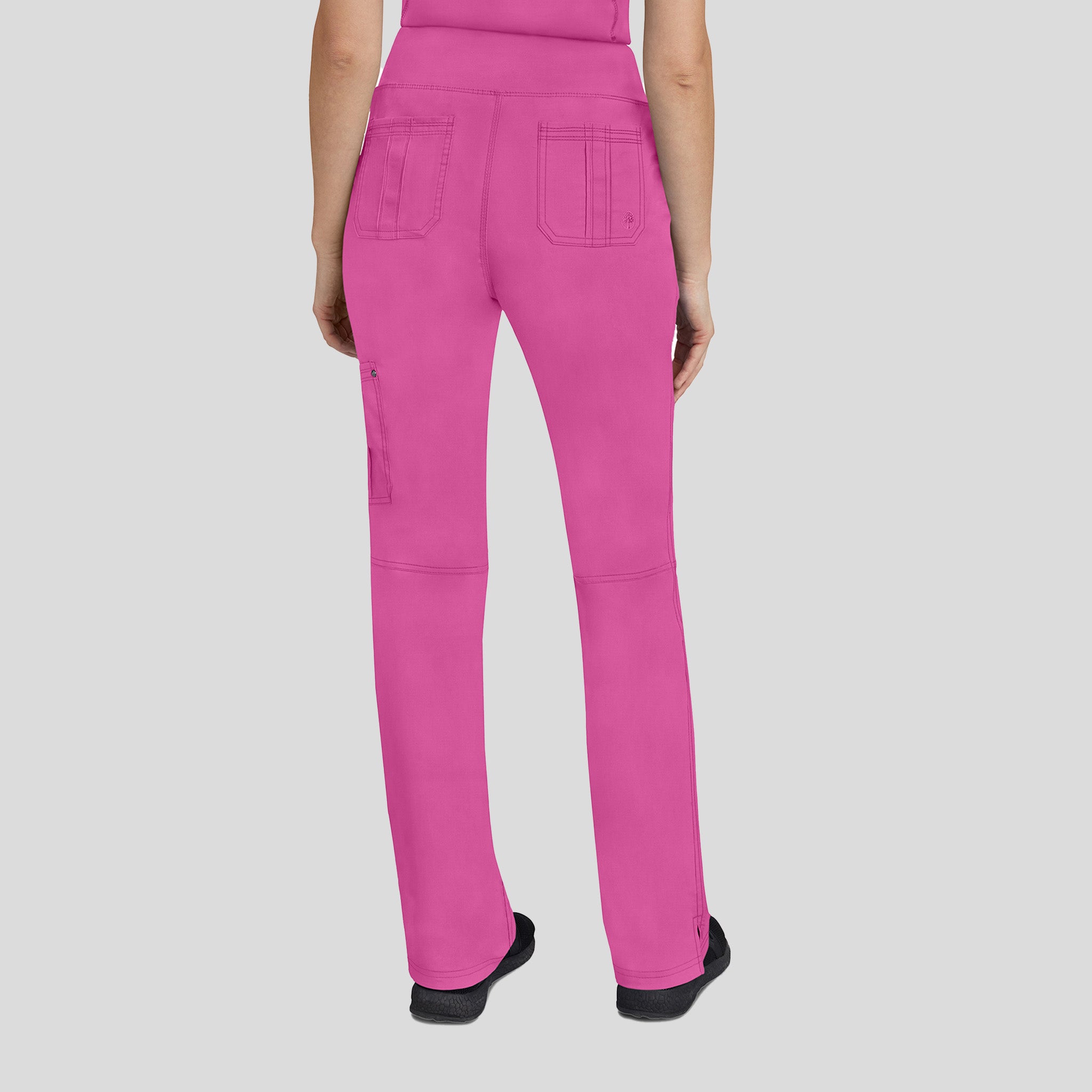 Tori Yoga Scrub Pant | Shocking Pink