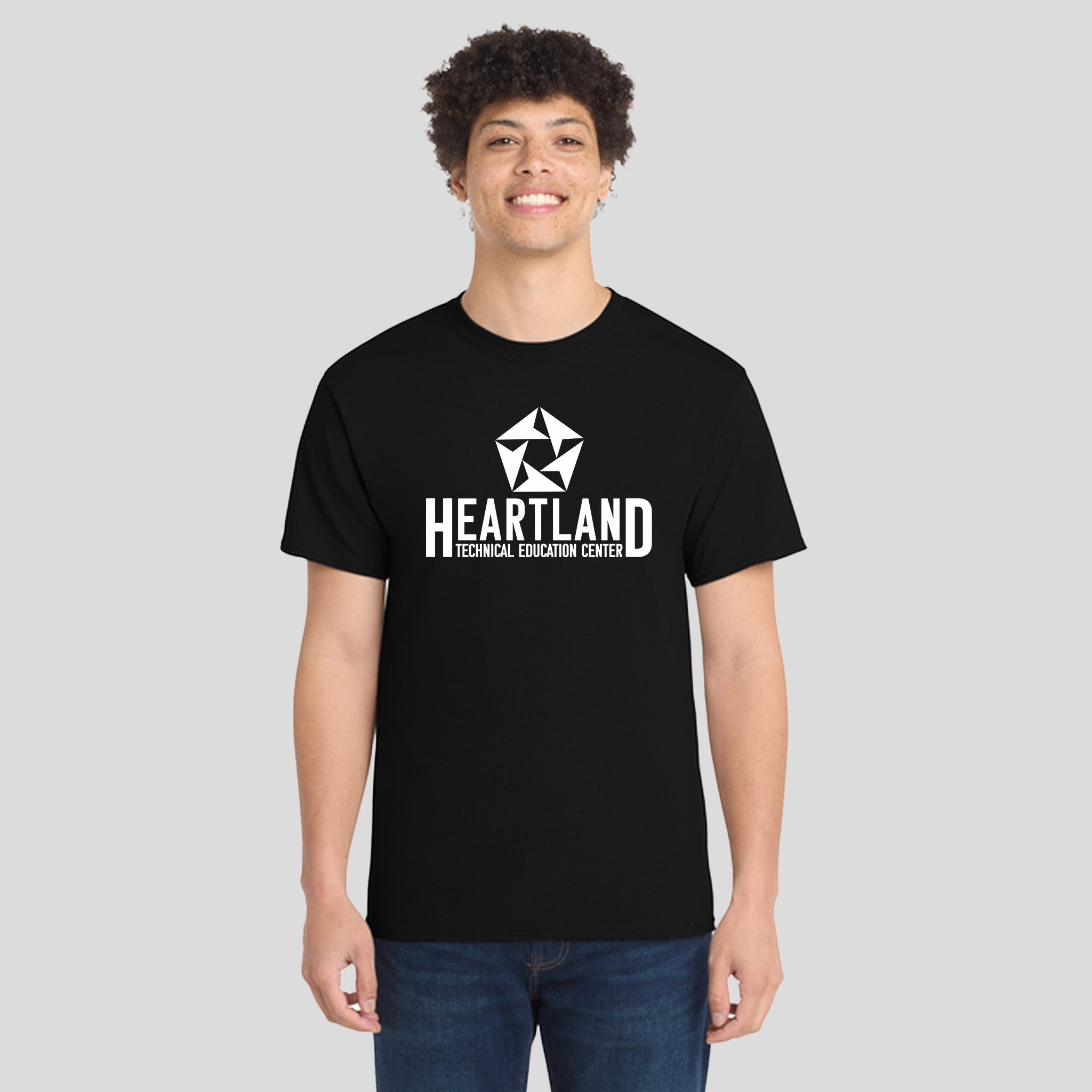 Faculty Heartland Core Cotton Tee | Jet Black