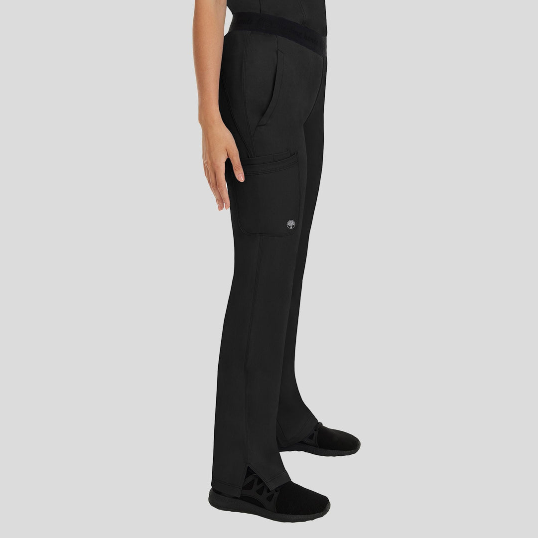 Women's Rachel Elastic Waistband Cargo Scrub Pant Ciel Robert's