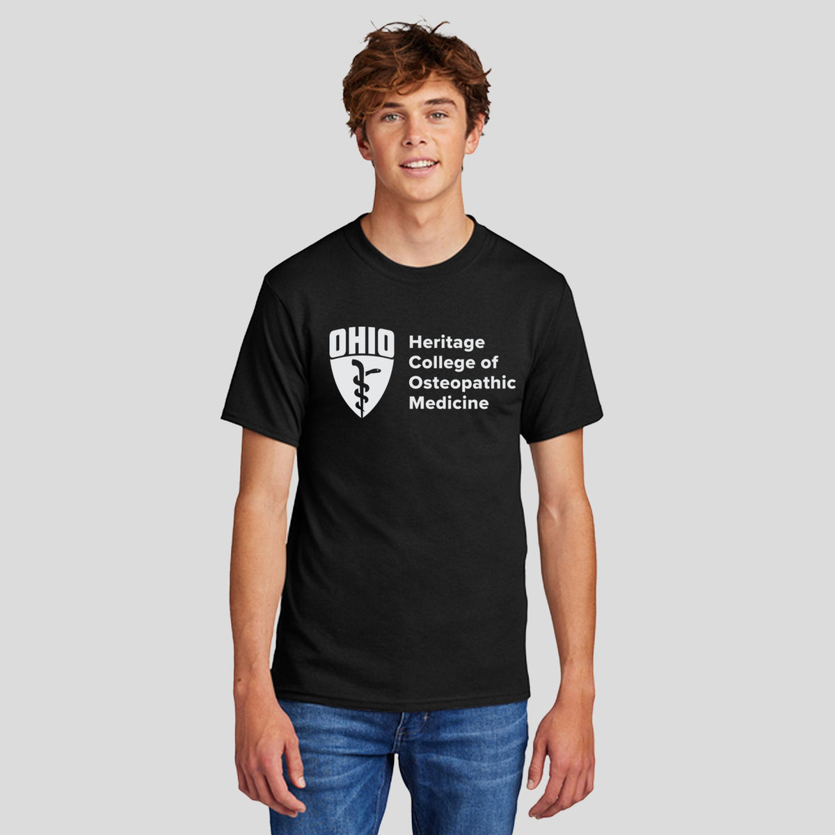 OU Core Blend Tee - School Logo | Black