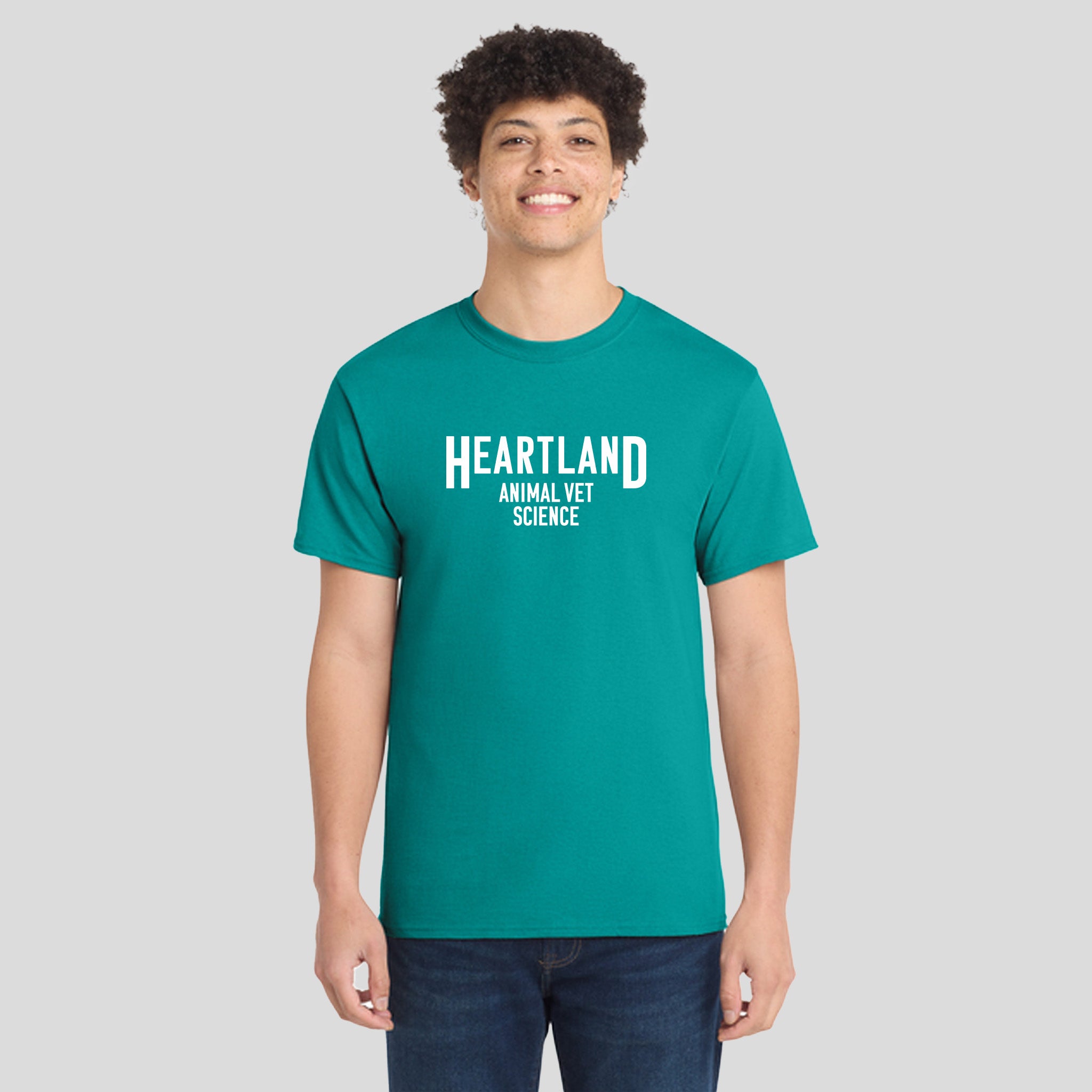 Heartland Core Cotton Tee | Animal Vet Science