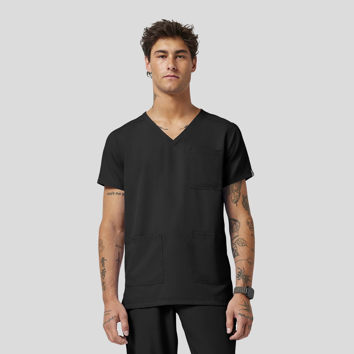 Men's 3 Pocket Top | Black