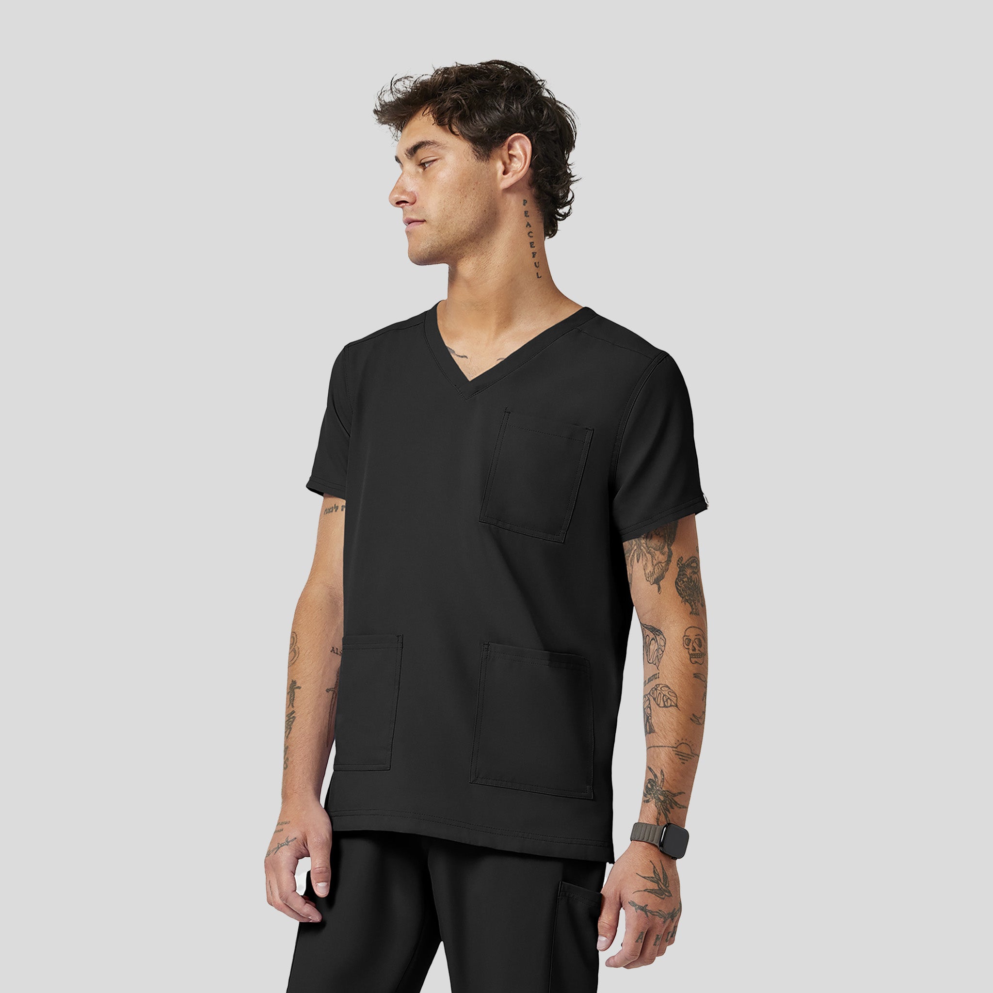 Men's 3 Pocket Top | Black