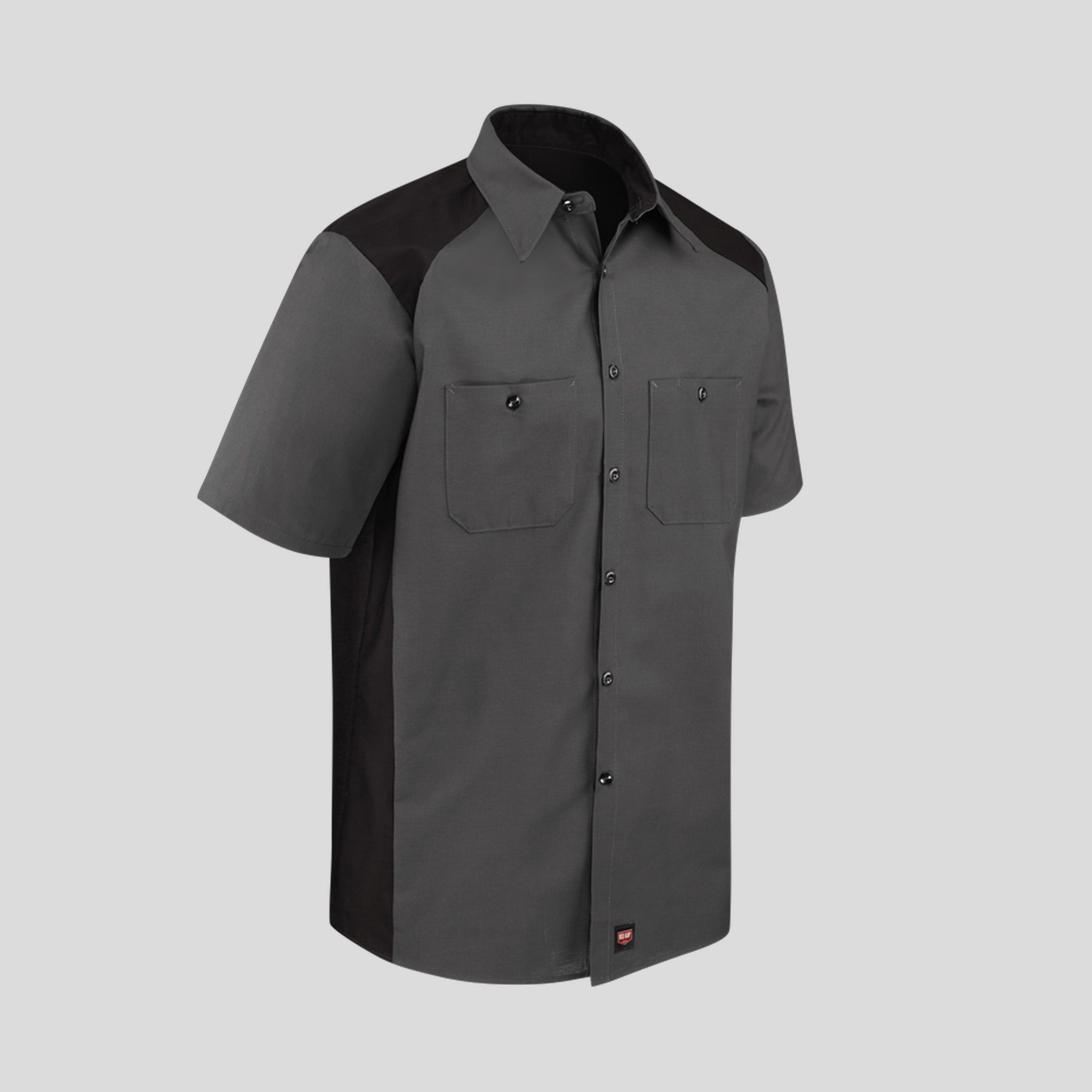 Short Sleeve Motorsports Shirt | Charcoal/Black