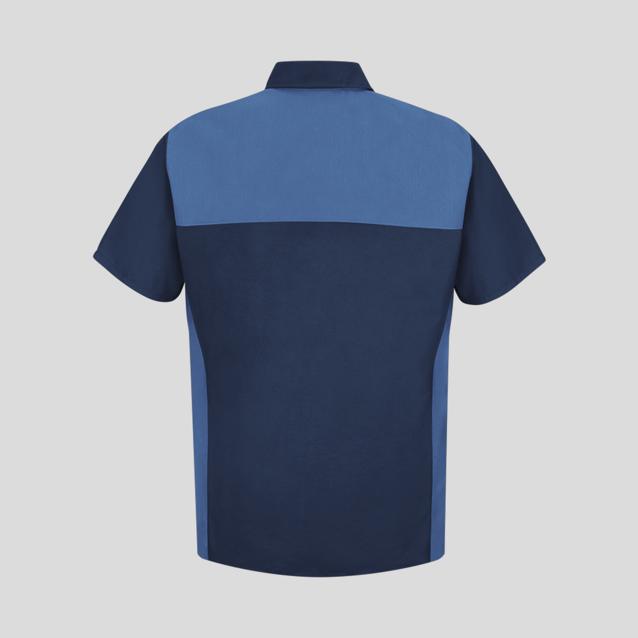 Short Sleeve Motorsports Shirt | Navy/Postman Blue