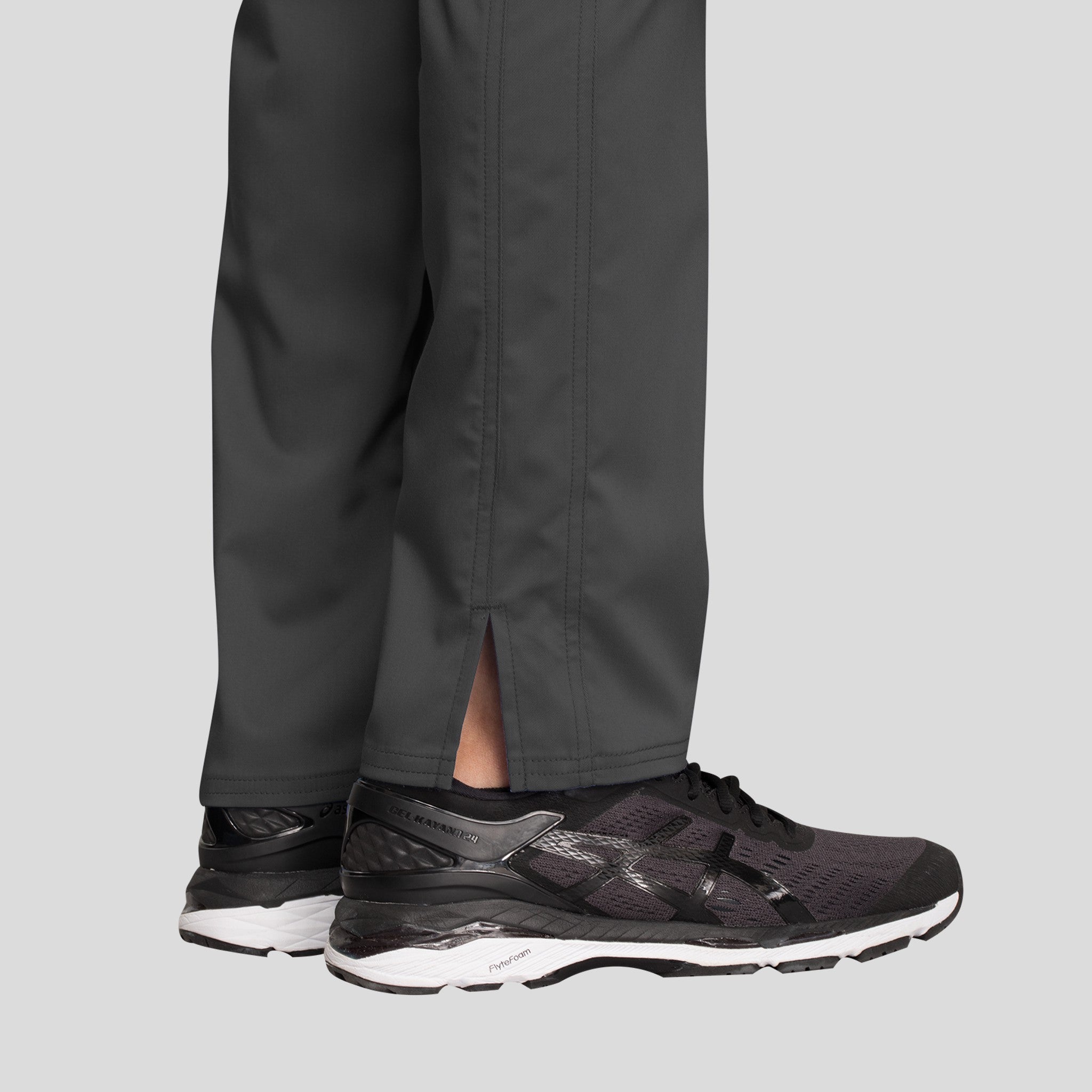 Tapered Leg Drawstring Scrub Pant | Pewter